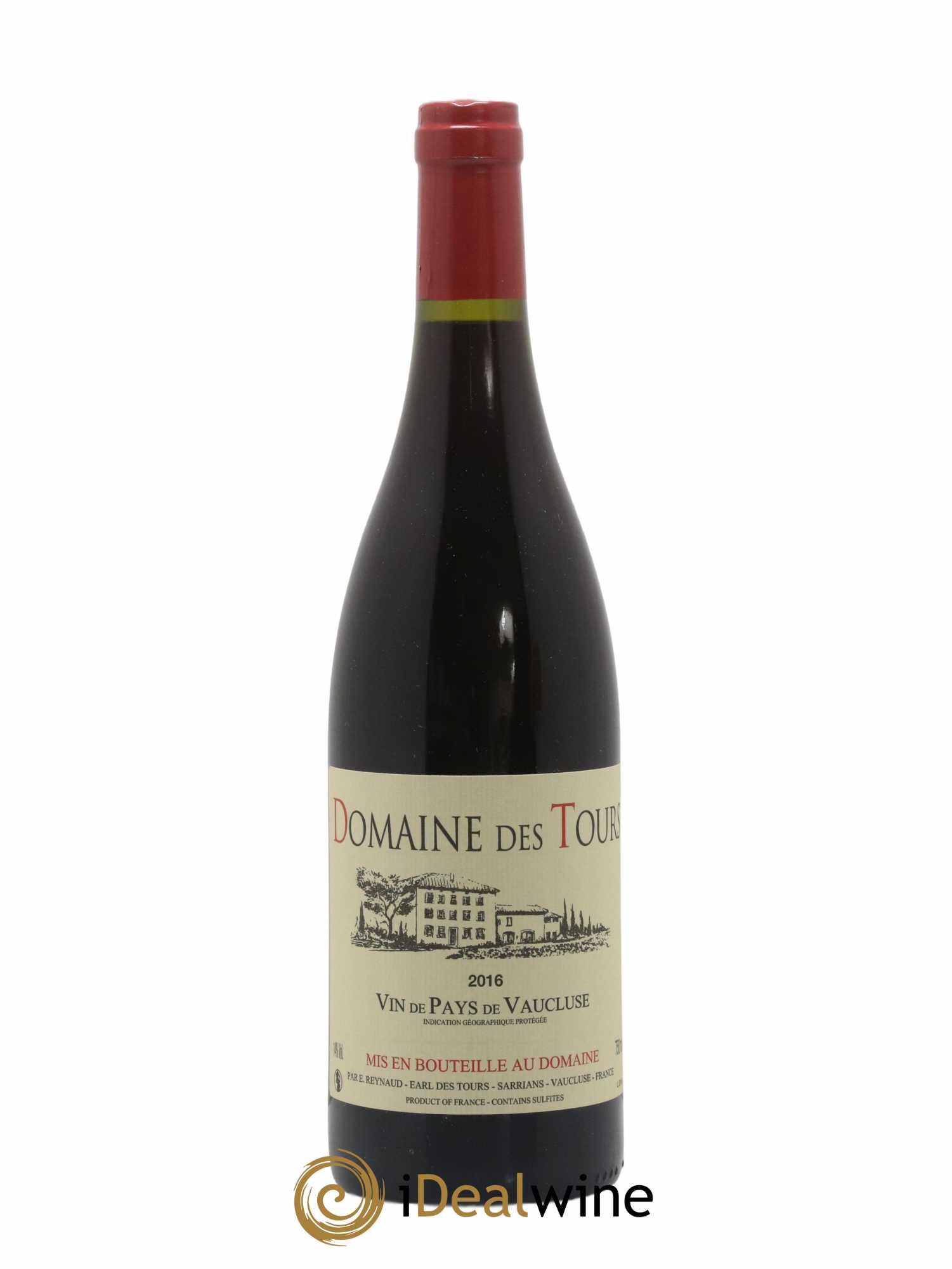 Vaucluse (Vin de Pays de Vaucluse) Domaine des Tours Emmanuel Reynaud 2016 - Posten von 1 Flasche - 0