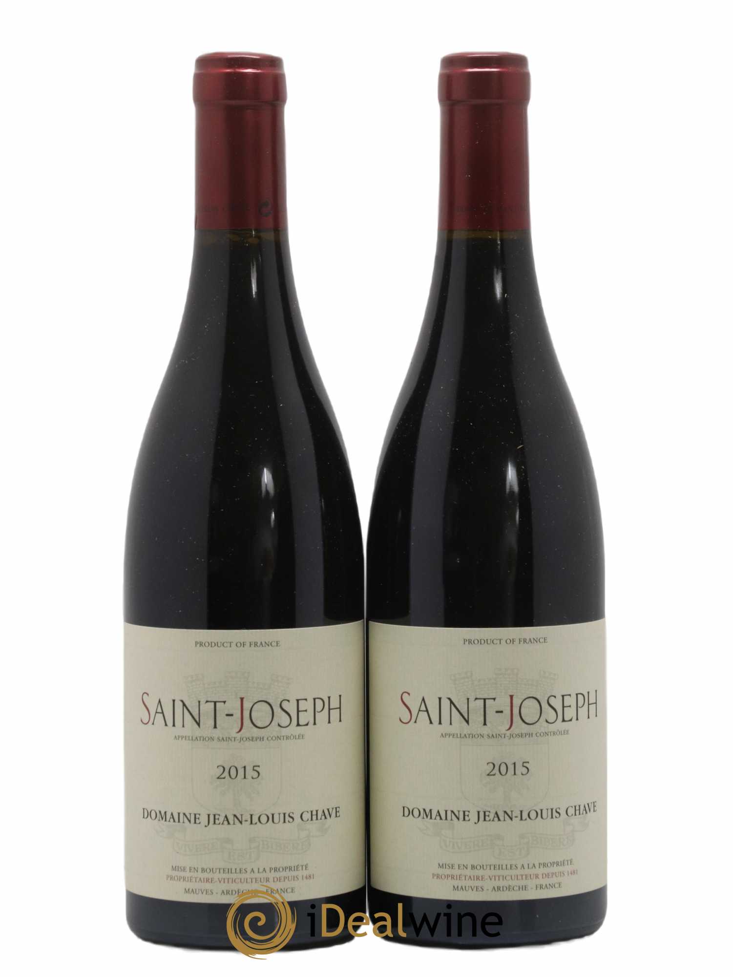 Saint-Joseph Jean-Louis Chave 2015 - Lot de 2 bouteilles - 0