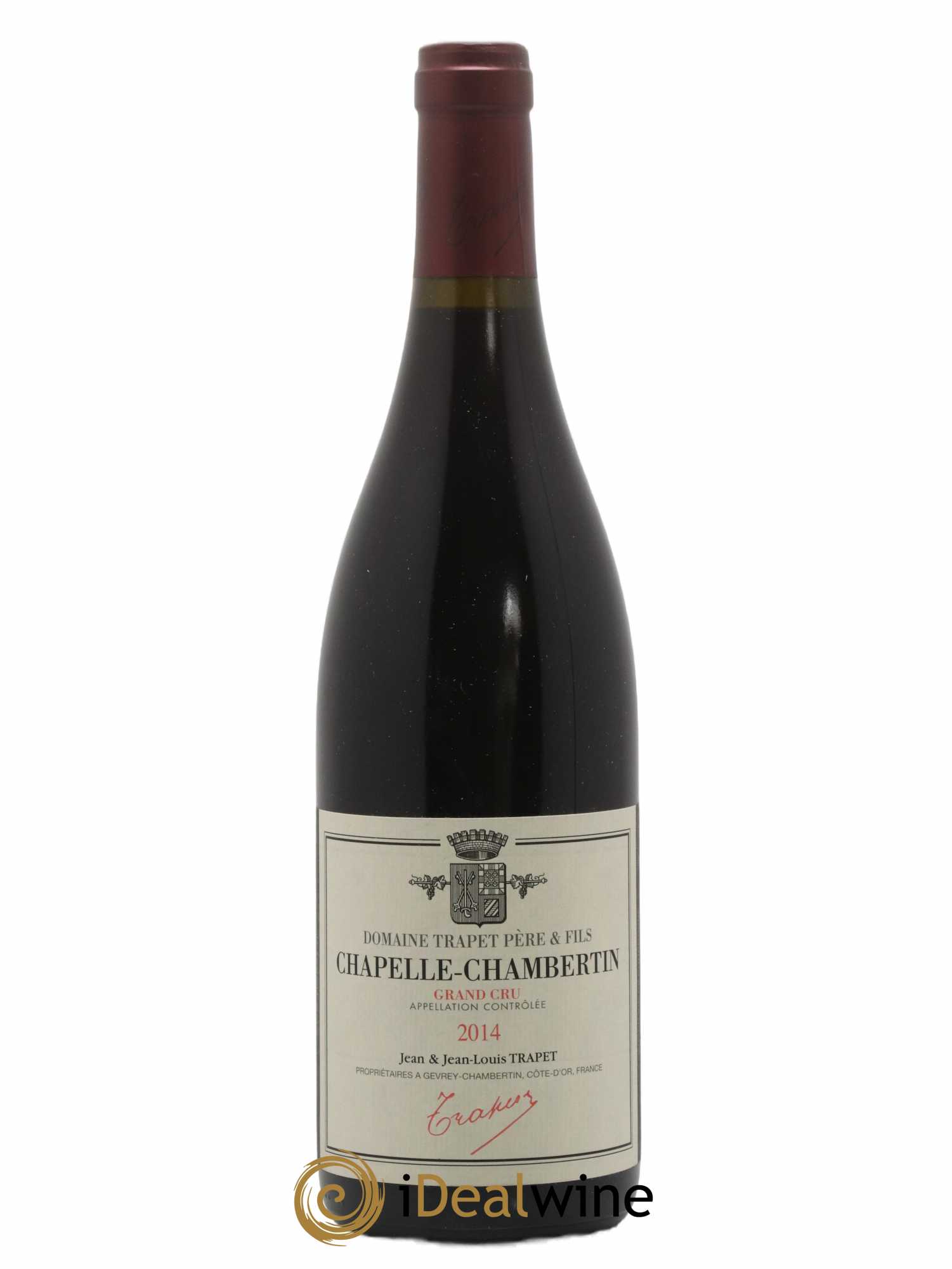 Chapelle-Chambertin Grand Cru Domaine Trapet 2014 - Lot de 1 bouteille - 0