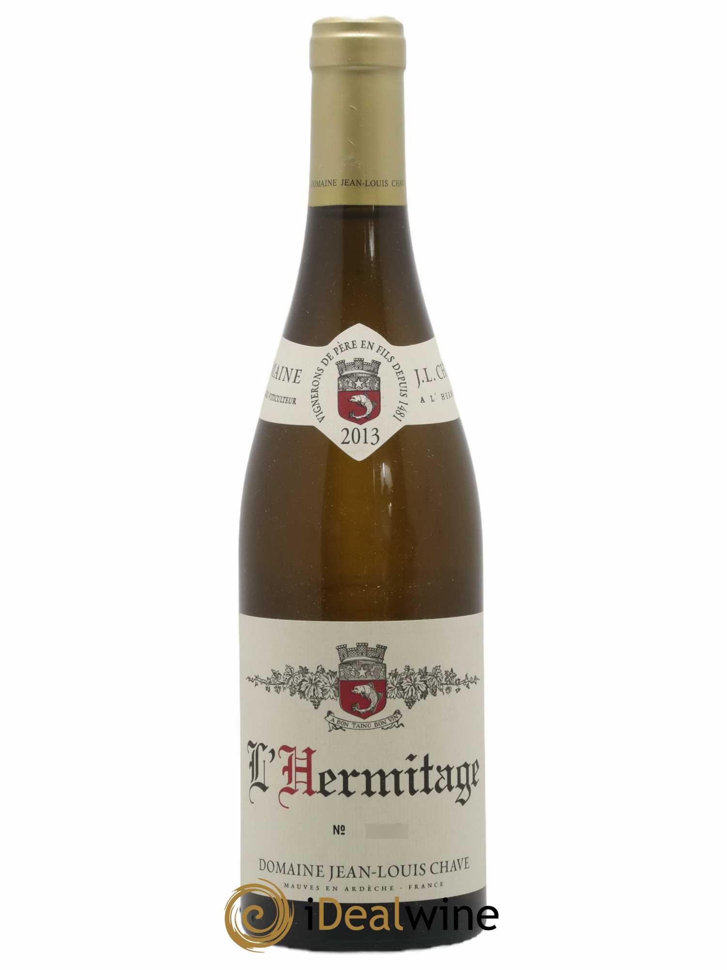 Hermitage Jean-Louis Chave 2013 - Lot de 1 bouteille - 0