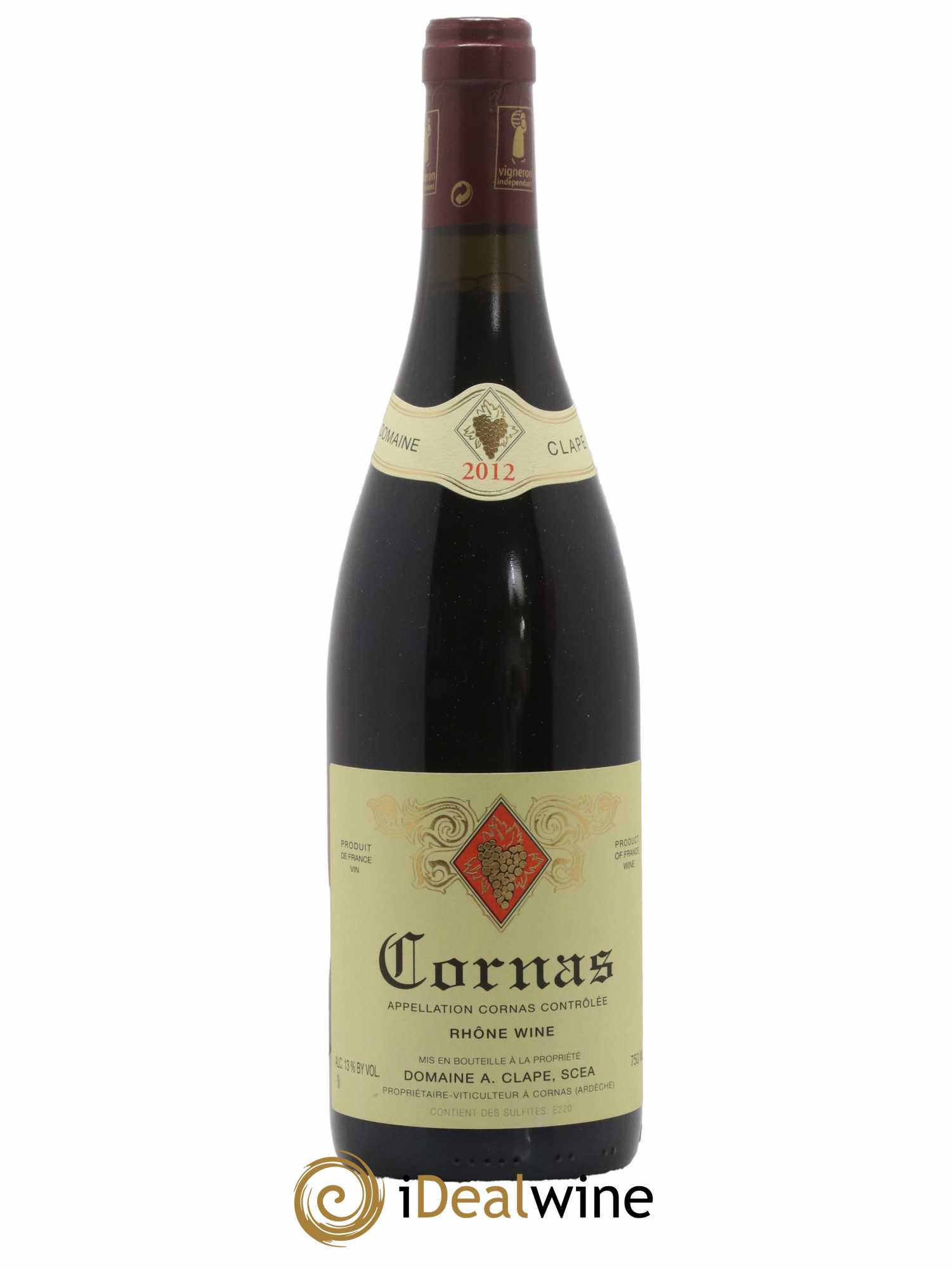 Cornas Auguste Clape 2012 - Lot de 1 bouteille - 0