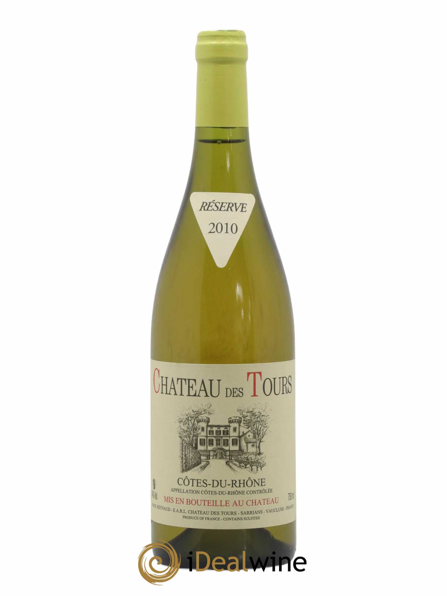 Côtes-du-Rhône Château des Tours Emmanuel Reynaud 2010 - Lot de 1 bouteille - 0