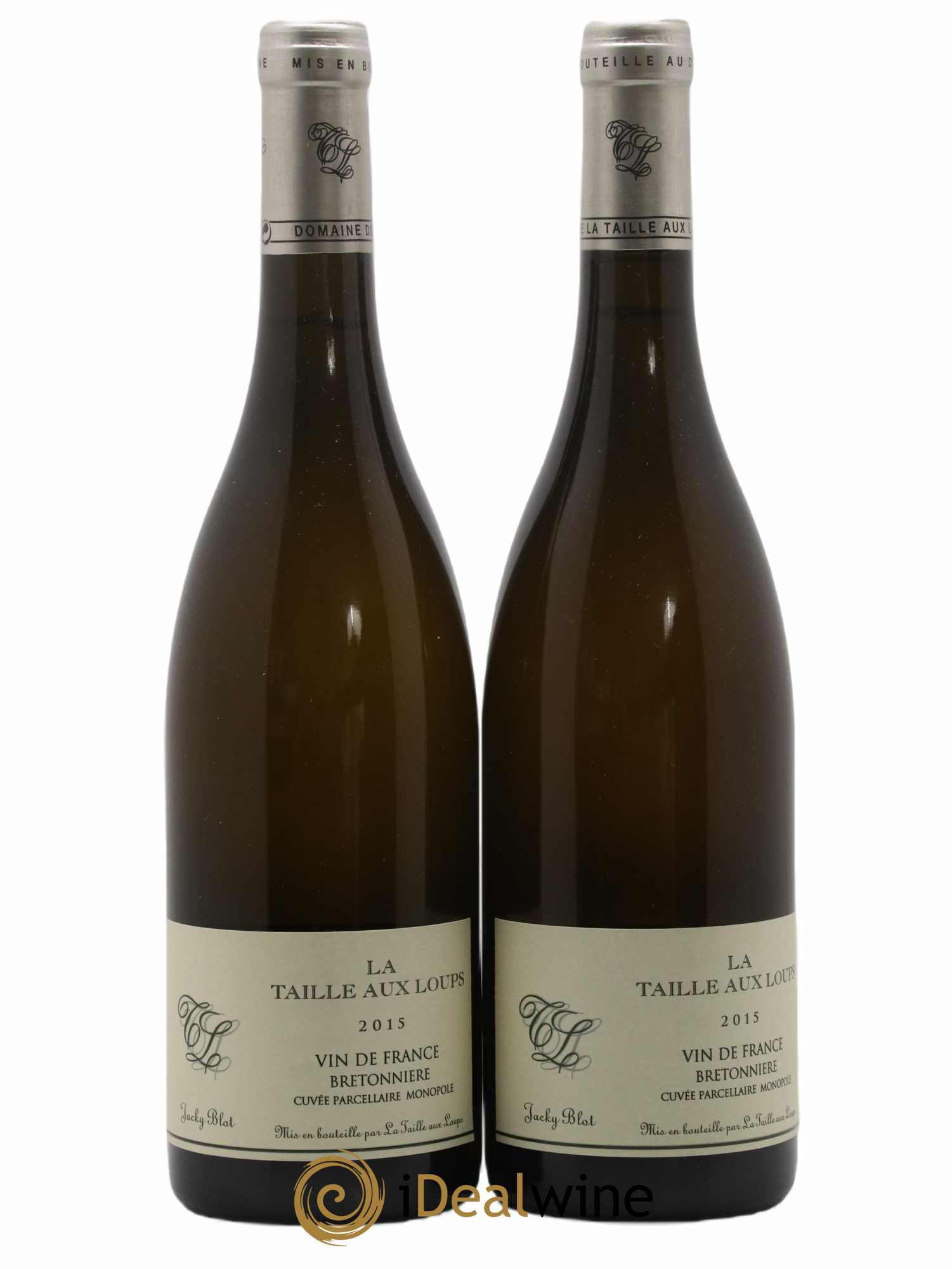 Vin de France Bretonnière La Taille aux Loups - Jacky Blot 2015 - Lot de 2 bouteilles - 0