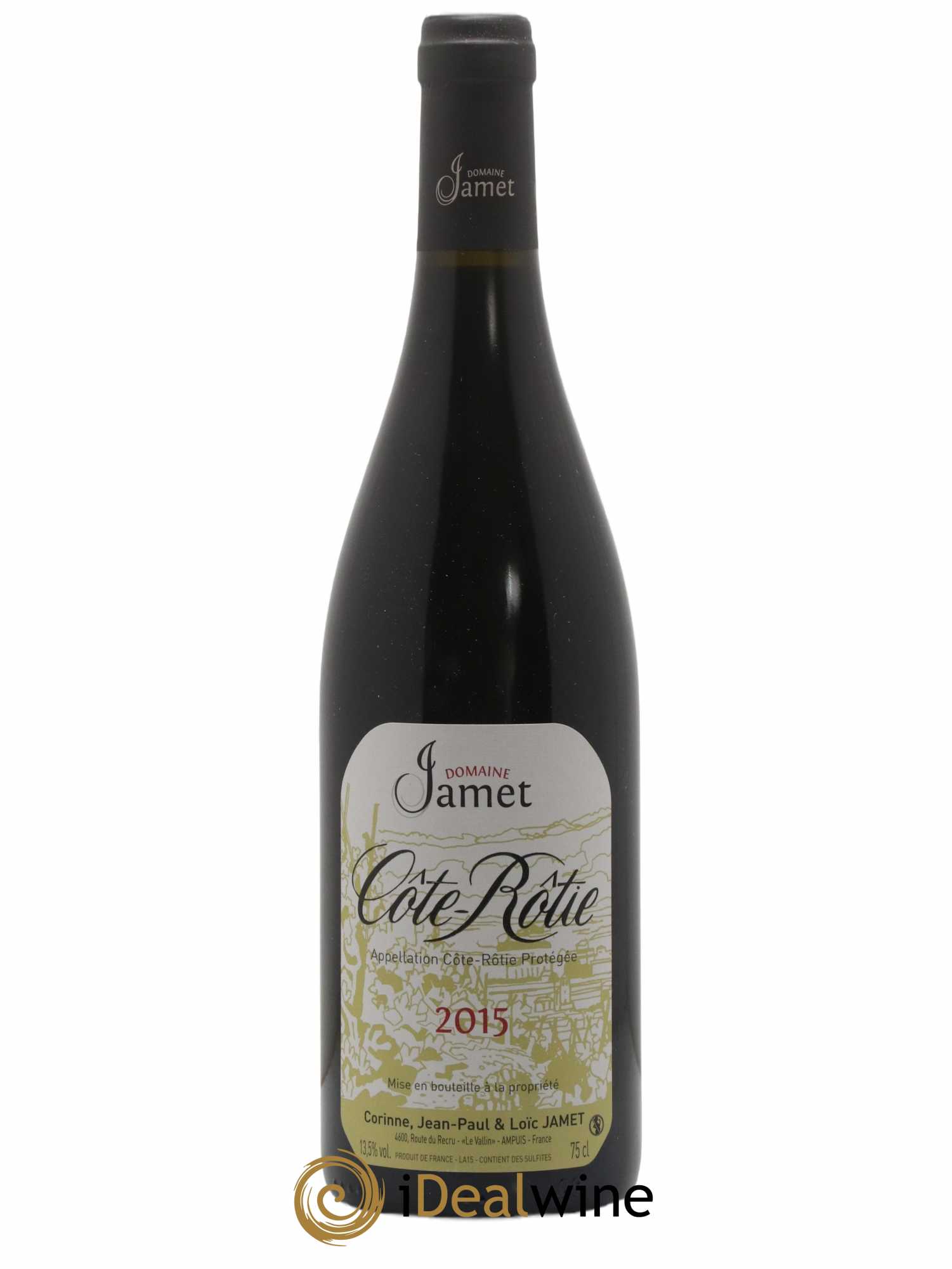 Côte-Rôtie Jamet (Domaine) 2015 - Lot de 1 bouteille - 0