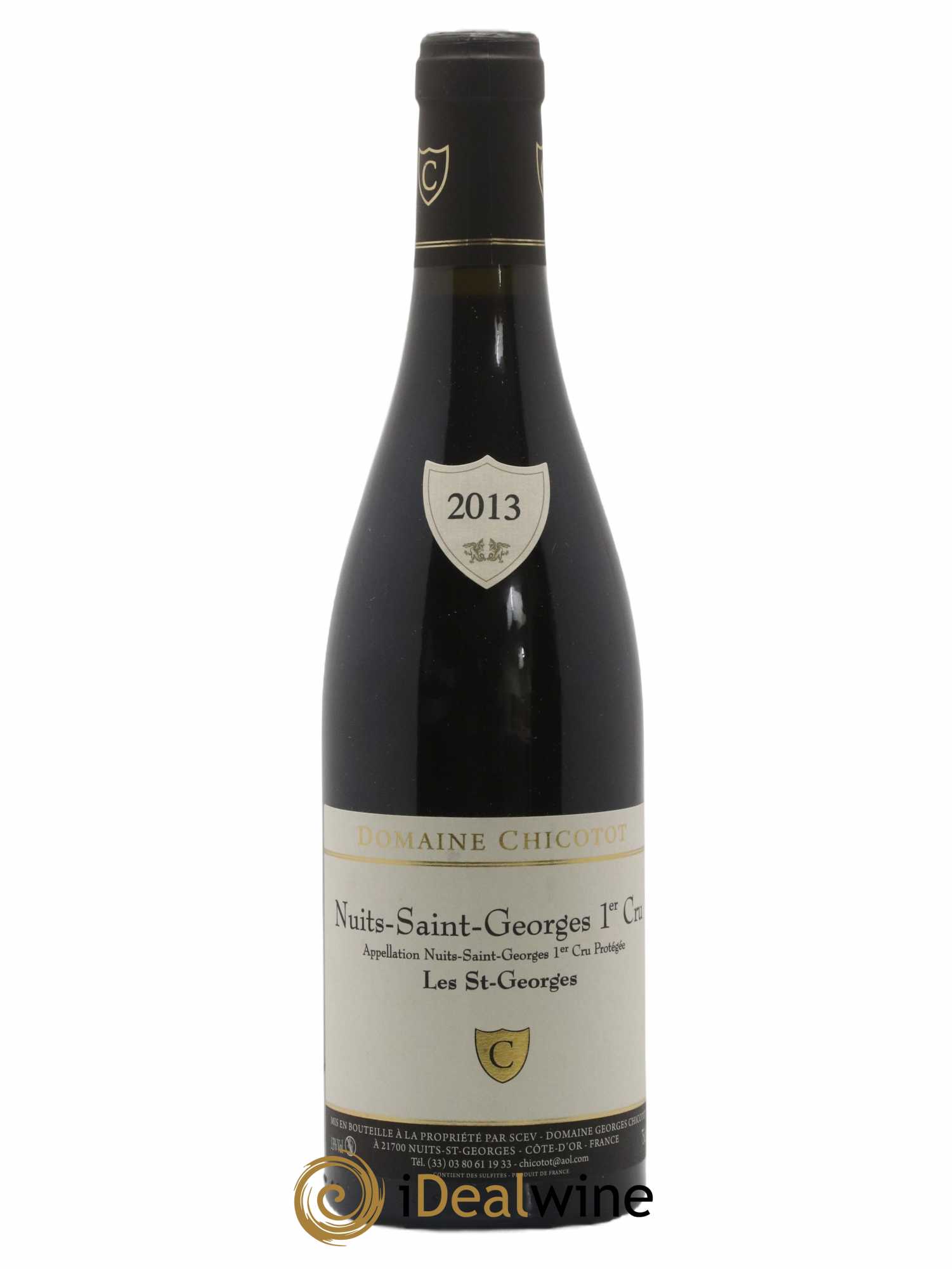 Nuits-Saint-Georges 1er Cru Les Saint-Georges Chicotot 2013 - Lot de 1 bouteille - 0