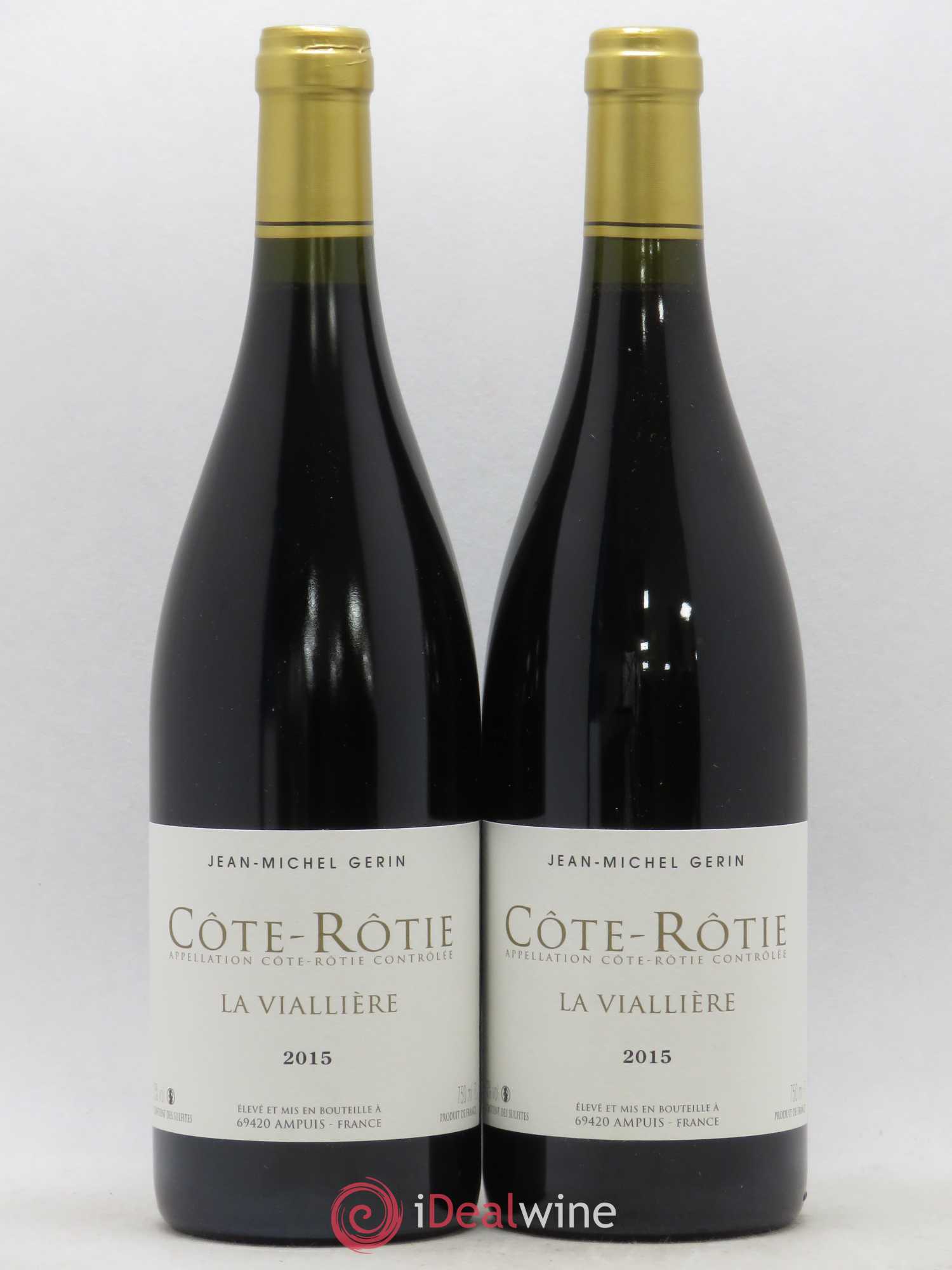 Côte-Rôtie La Viallière Jean-Michel Gerin 2015 - Lot de 2 bouteilles - 0