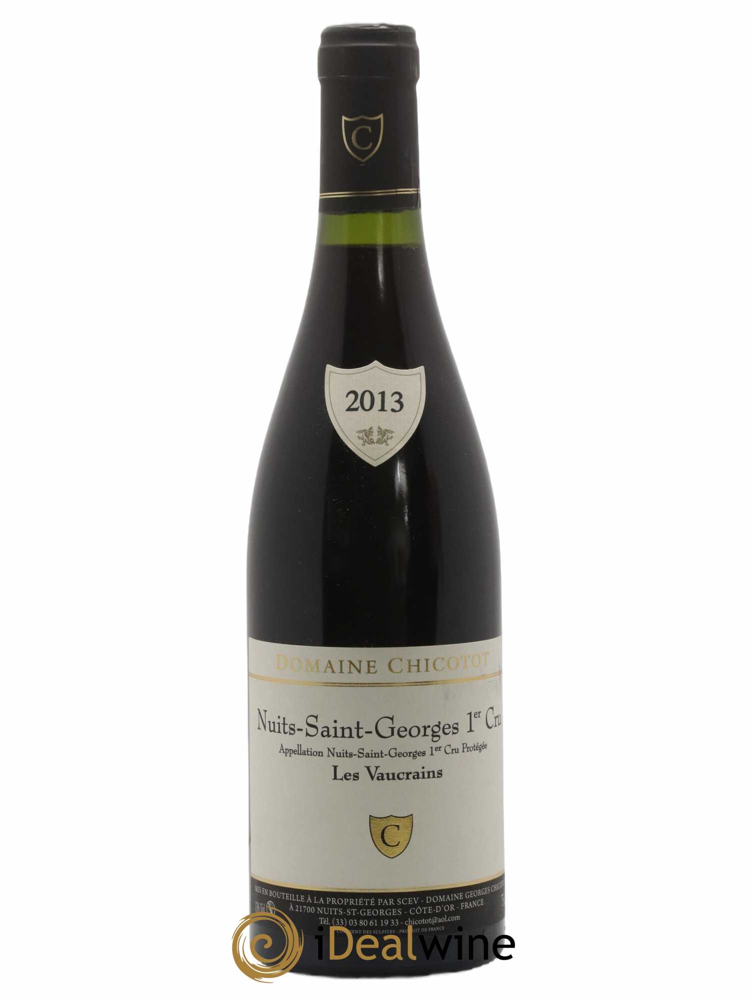 Nuits-Saint-Georges 1er Cru Les Vaucrains Chicotot 2013 - Lot de 1 bouteille - 0