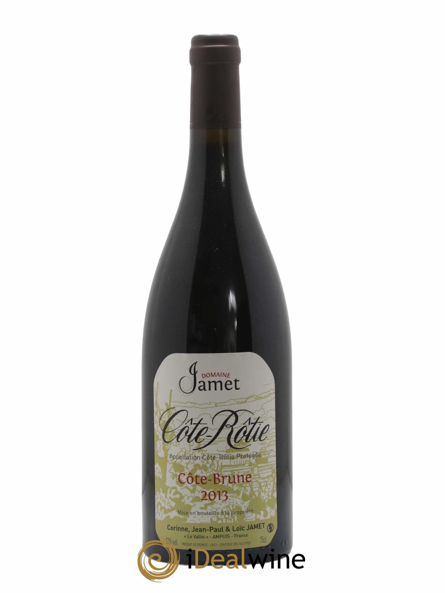 Côte-Rôtie Côte Brune Jamet (Domaine) 2013 - Lot de 1 bouteille - 0