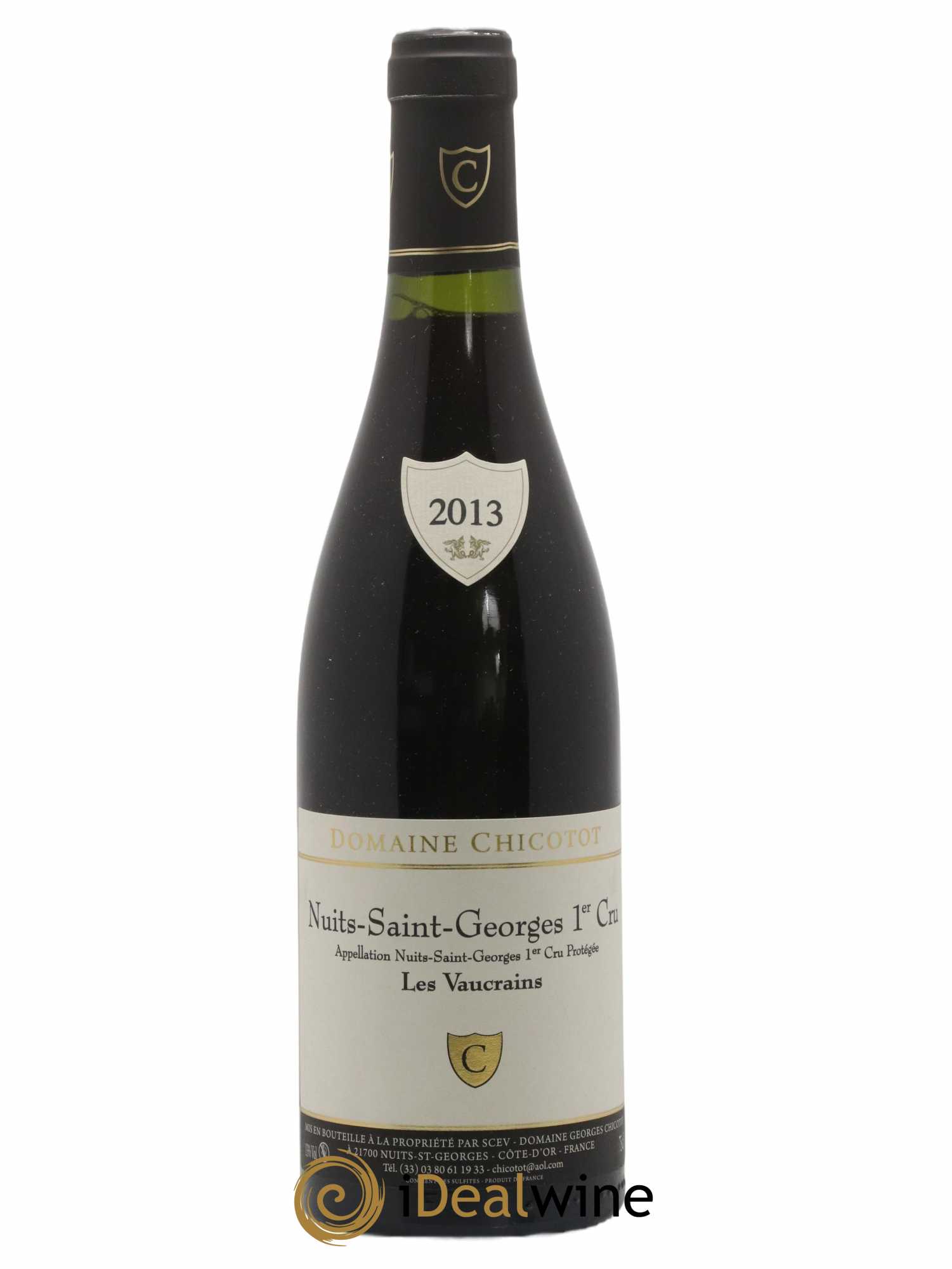 Nuits-Saint-Georges 1er Cru Les Vaucrains Chicotot 2013 - Lot de 1 bouteille - 0