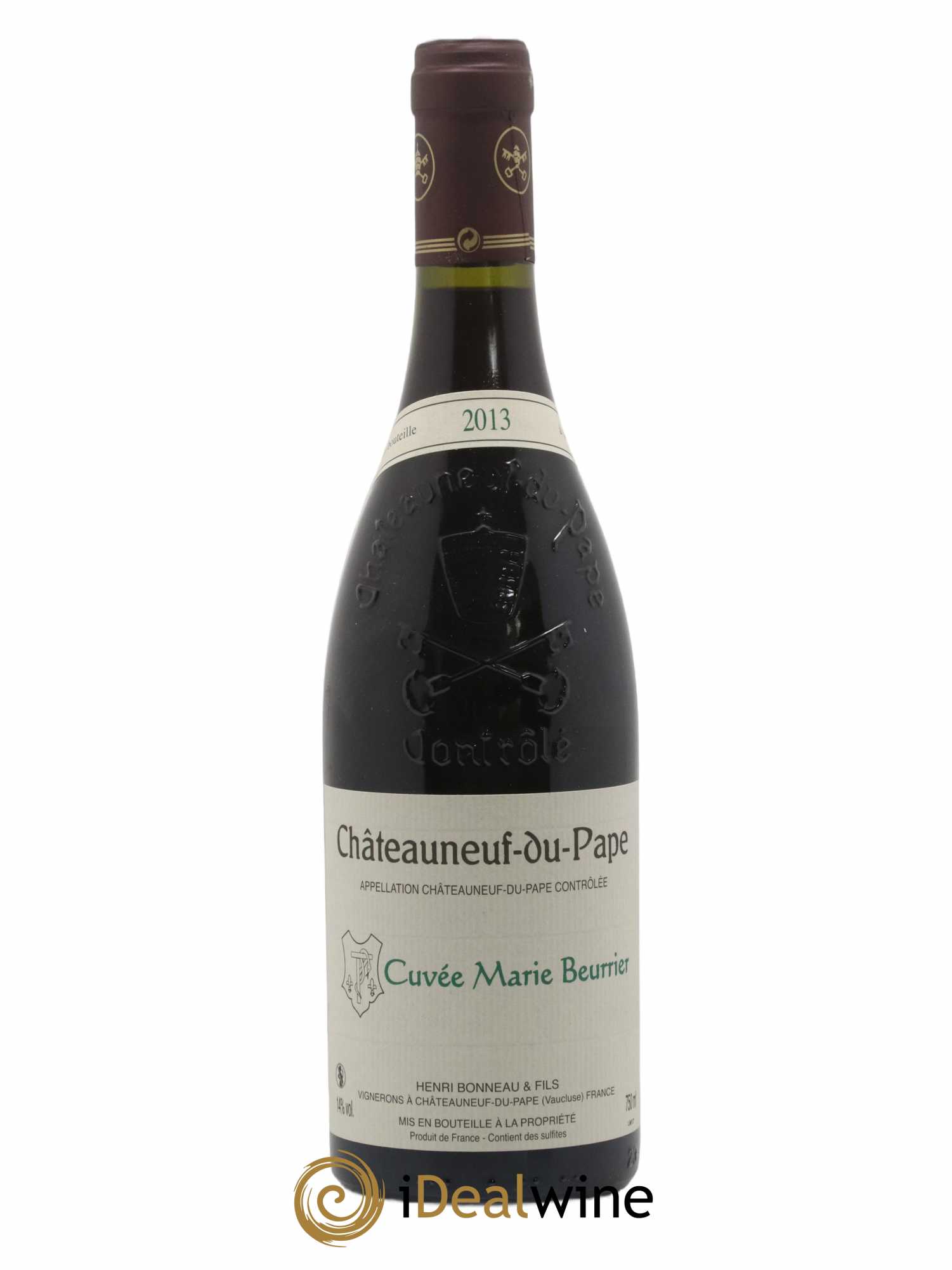 Châteauneuf-du-Pape Marie Beurrier Henri Bonneau & Fils 2013 - Lot de 1 bouteille - 0