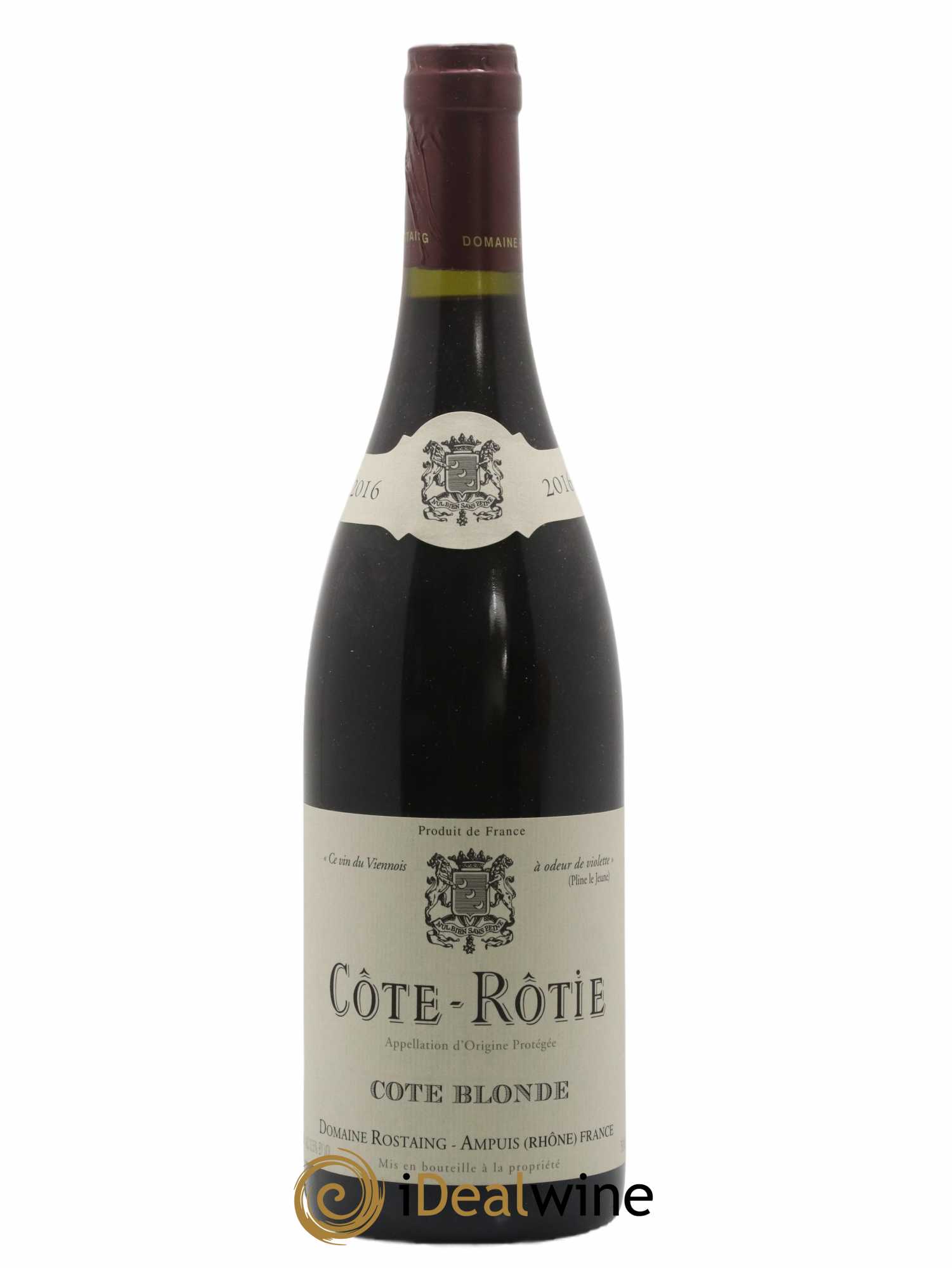 Côte-Rôtie Côte Blonde René Rostaing 2016 - Lot of 1 bottle - 0