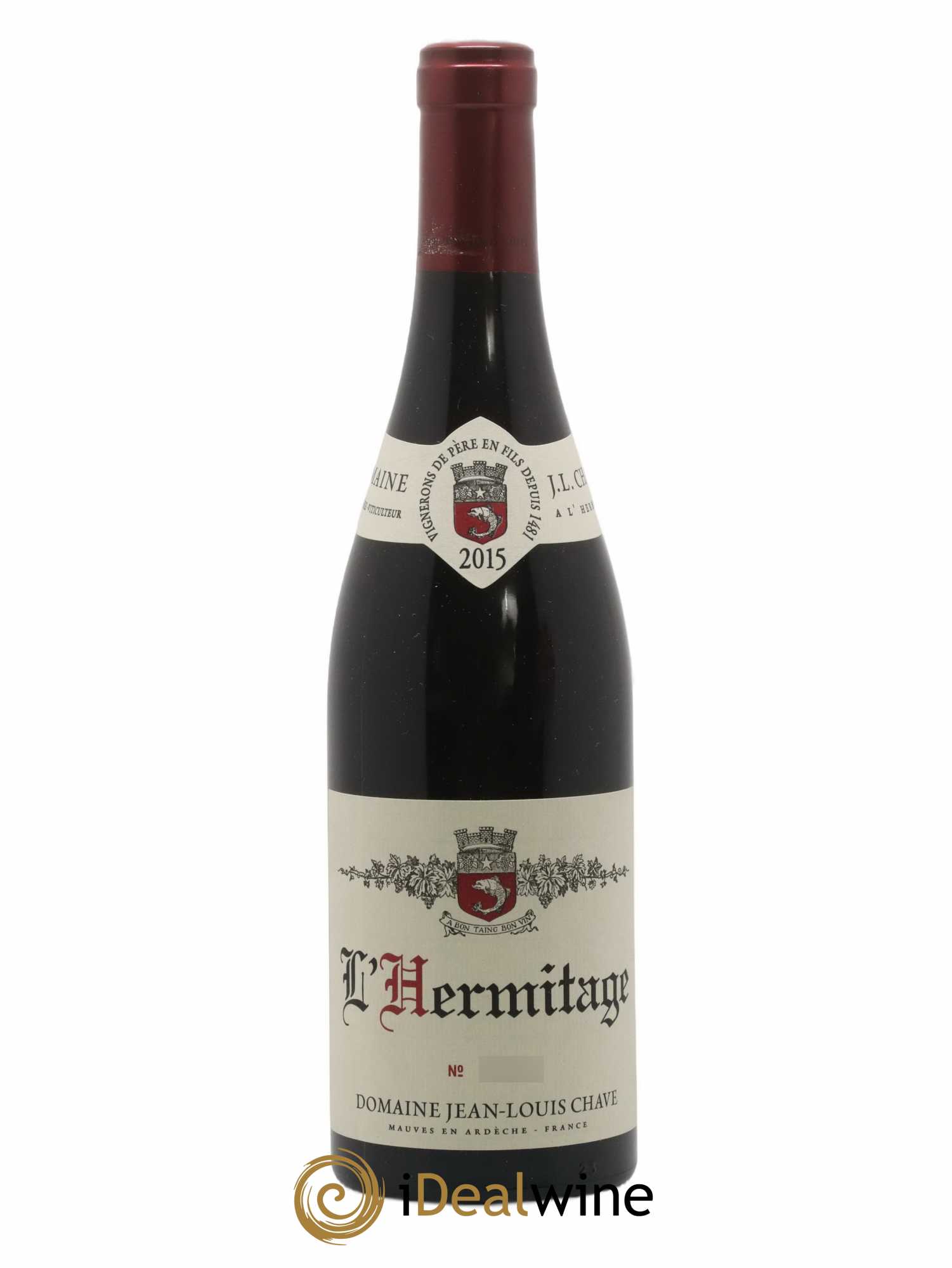 Hermitage Jean-Louis Chave 2015 - Lot de 1 bouteille - 0