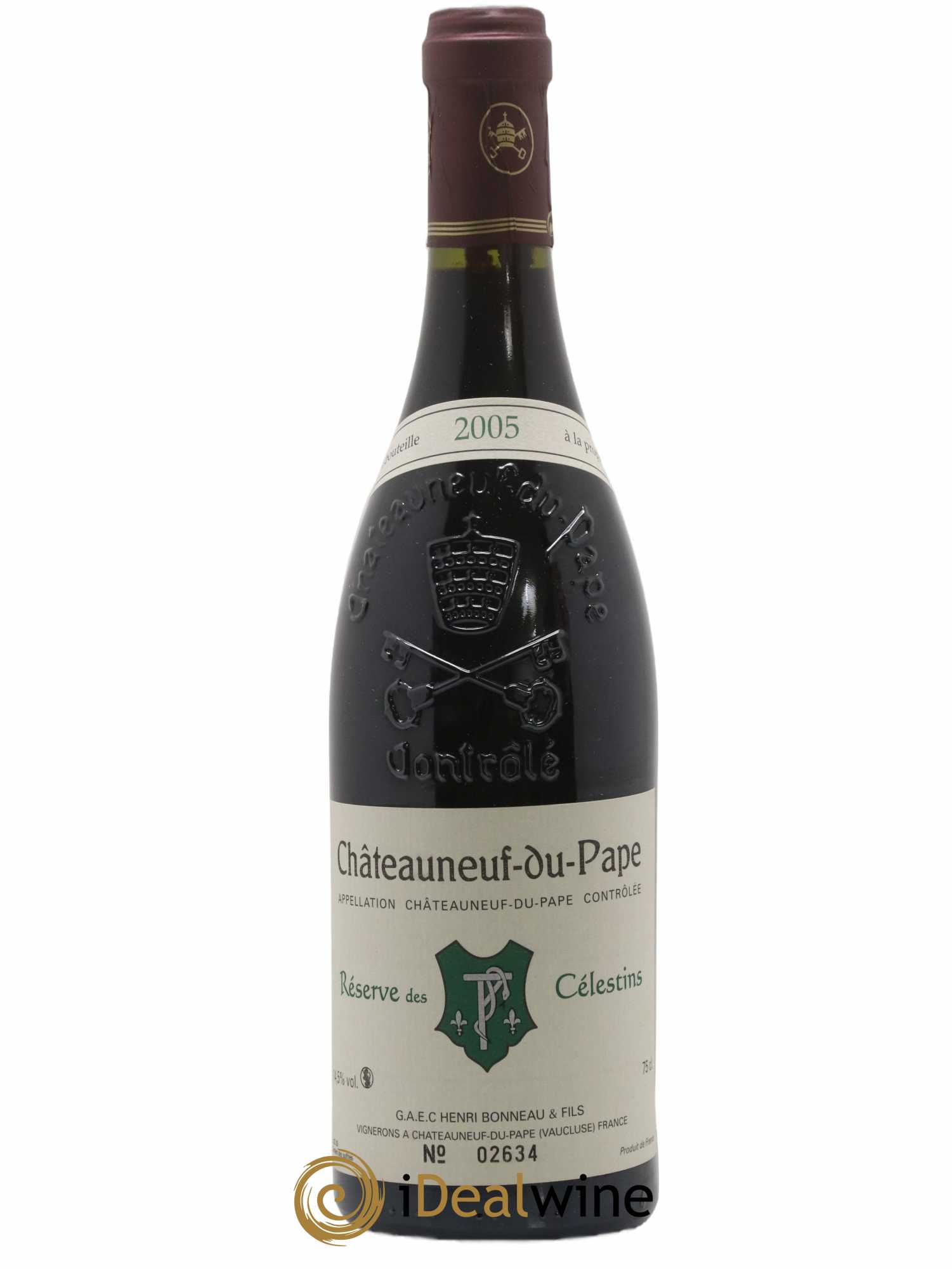 Châteauneuf-du-Pape Clos des Papes - Paul Avril 2007 - Lot de 1 bouteille - 1