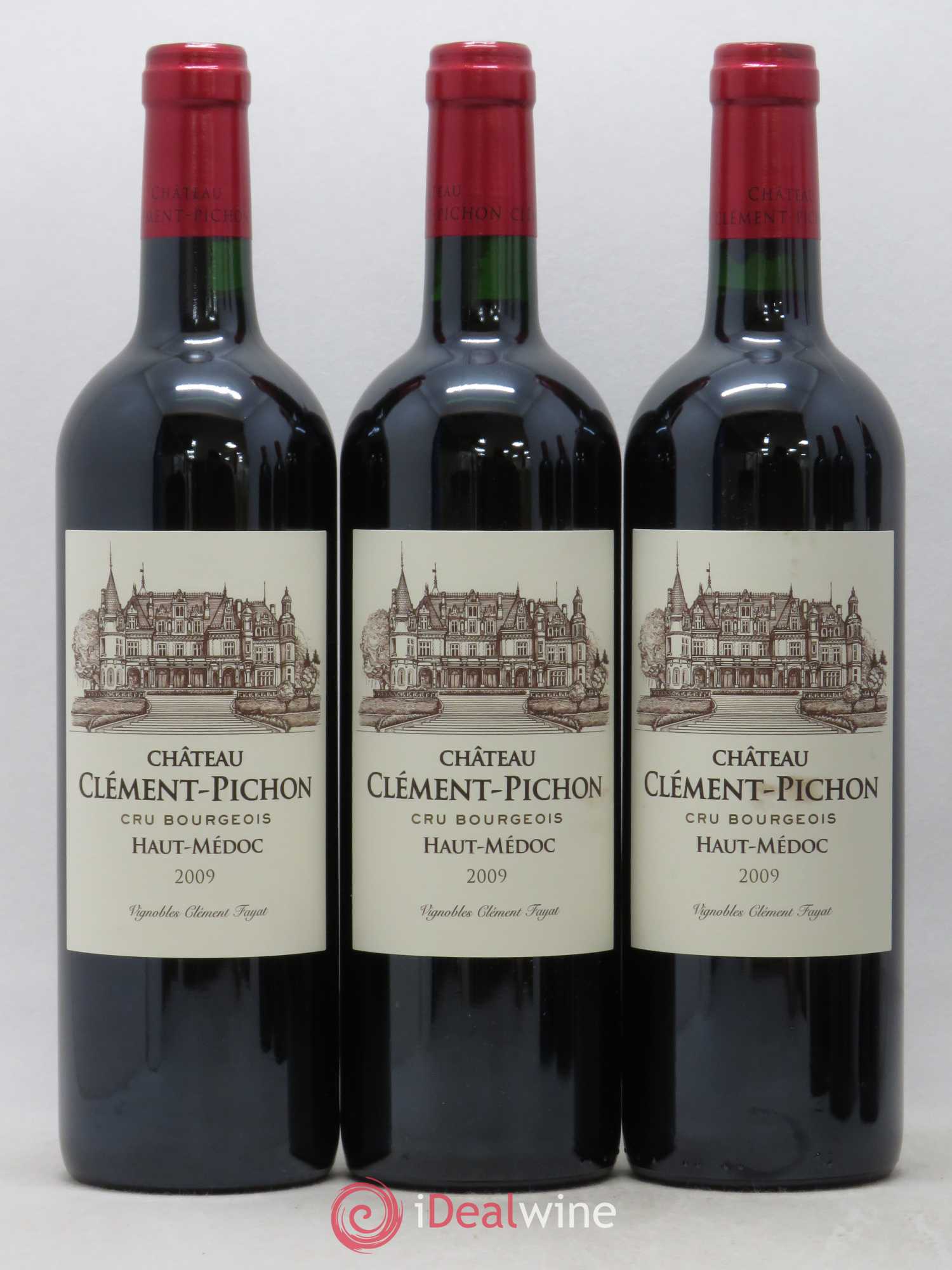 Château Clément-Pichon Cru Bourgeois 2009 - Lot de 6 bouteilles - 1