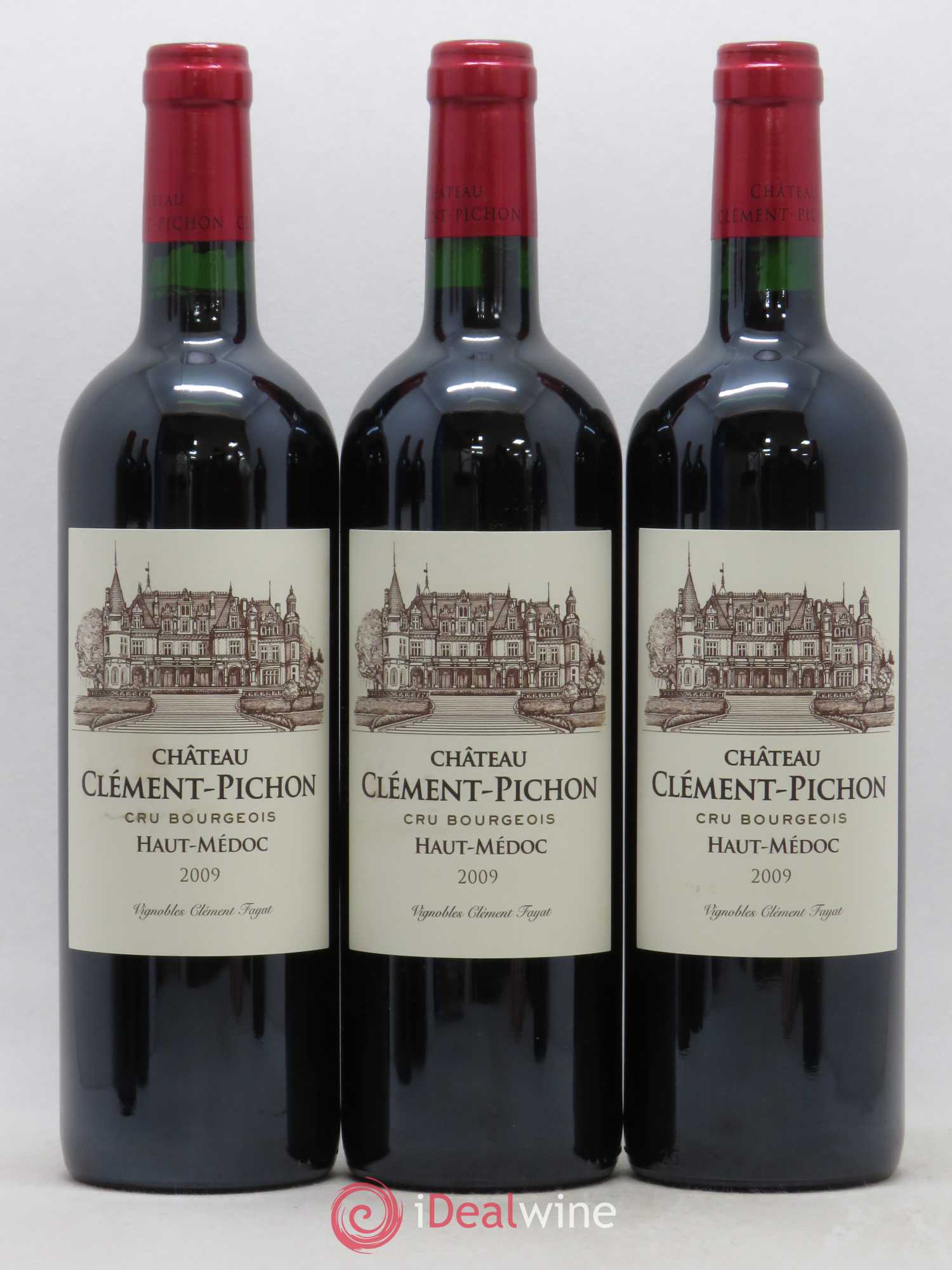 Château Clément-Pichon Cru Bourgeois 2009 - Lot de 6 bouteilles - 2