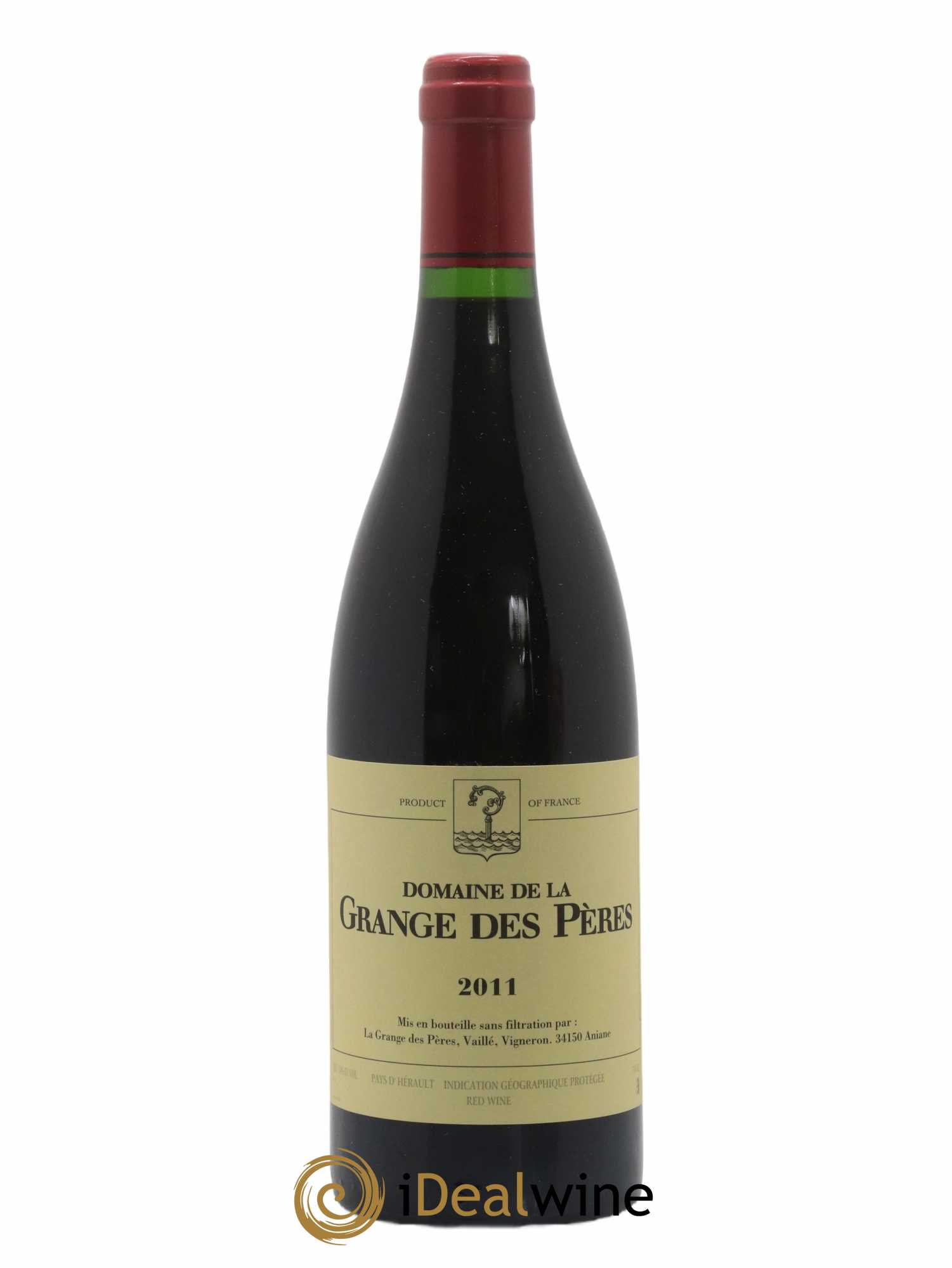 Pays d'Hérault Grange des Pères Laurent Vaillé 2011 - Lot de 1 bouteille - 0