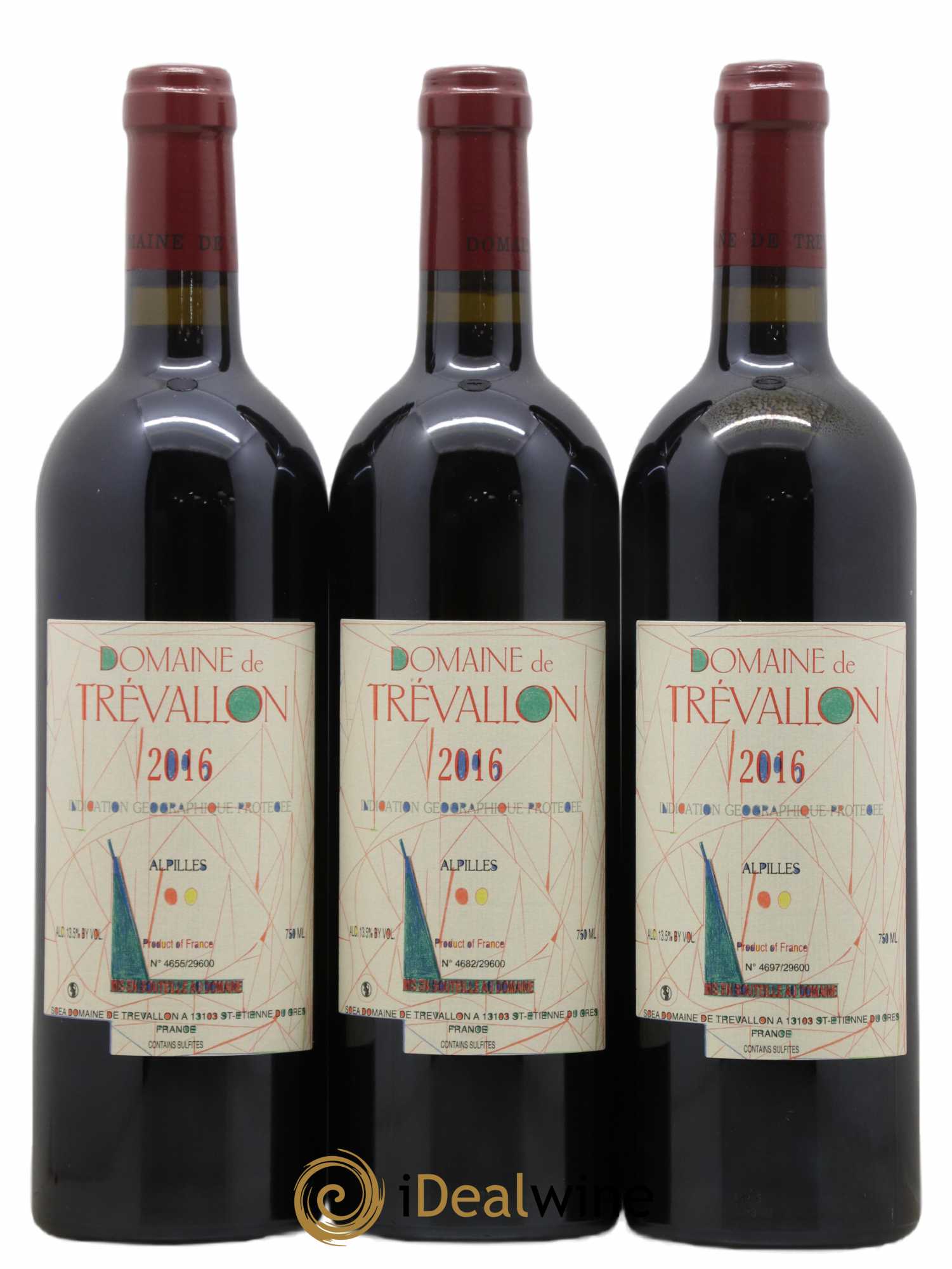 Alpilles Trévallon (Domaine de) Eloi Dürrbach 2016 - Lot de 6 bouteilles - 2