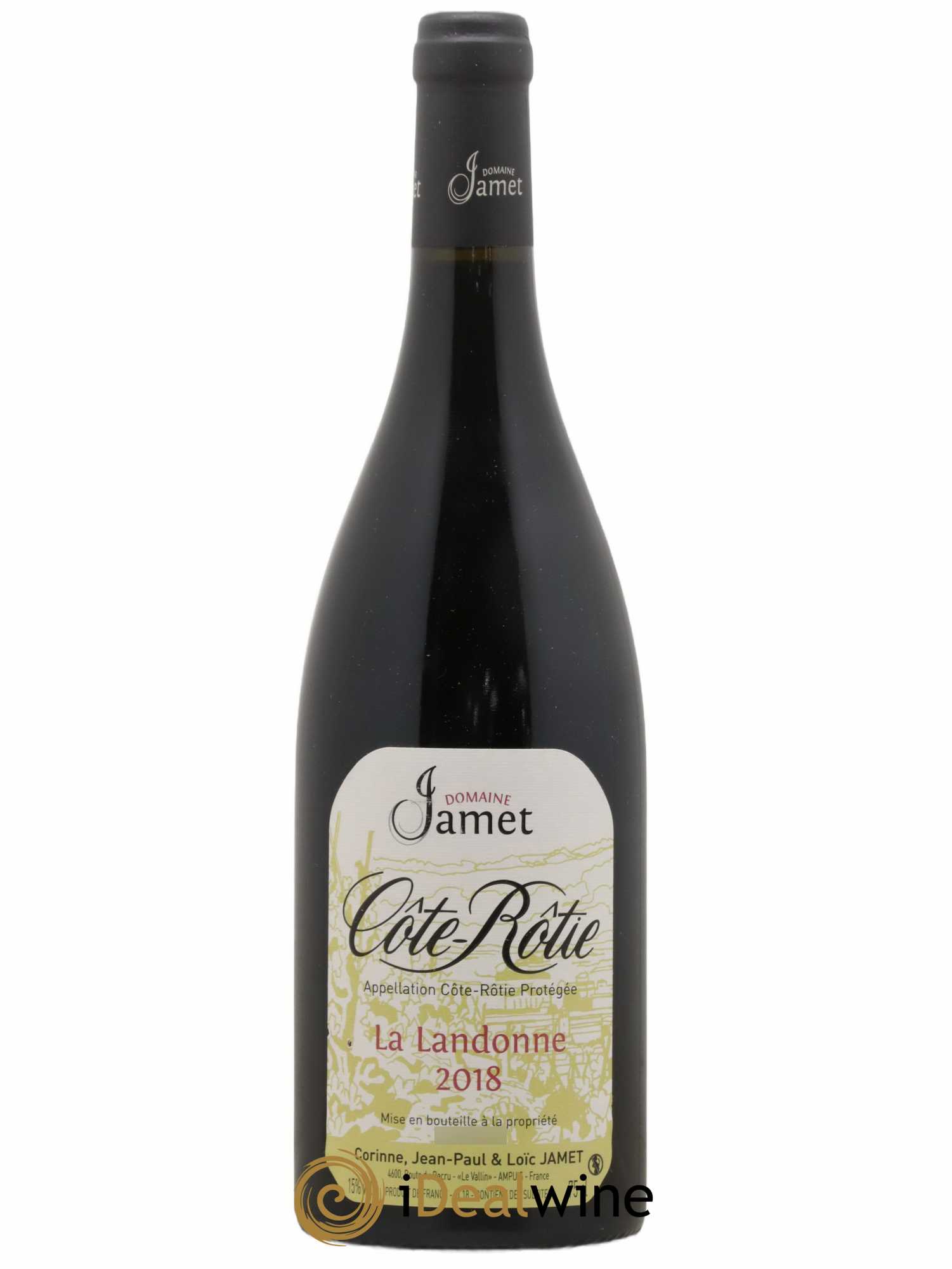 Côte-Rôtie La Landonne Jamet (Domaine) 2018 - Lot de 1 bouteille - 0