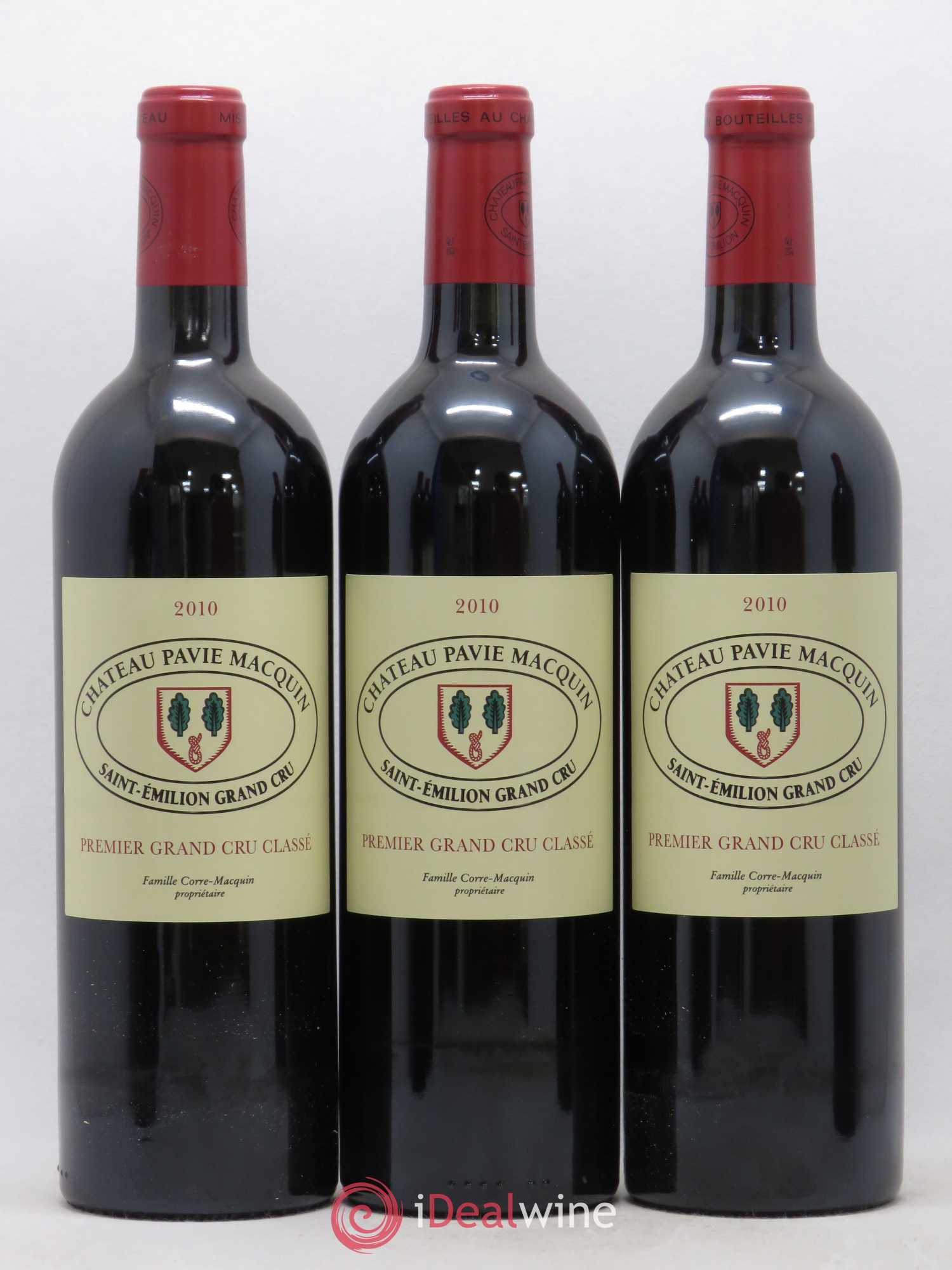 Château Pavie Macquin 1er Grand Cru Classé B 2010 - Lot de 6 bouteilles - 2