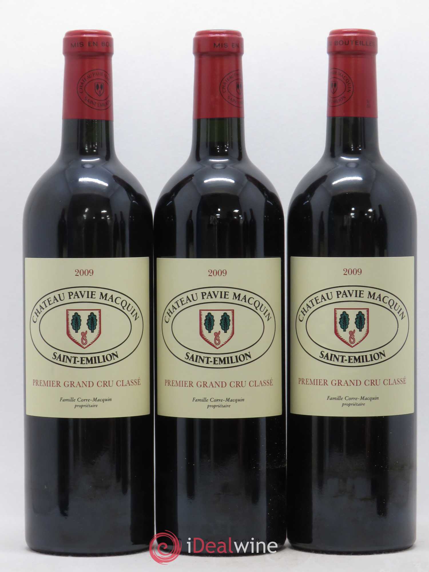 Château Pavie Macquin 1er Grand Cru Classé B 2009 - Lot de 6 bouteilles - 1