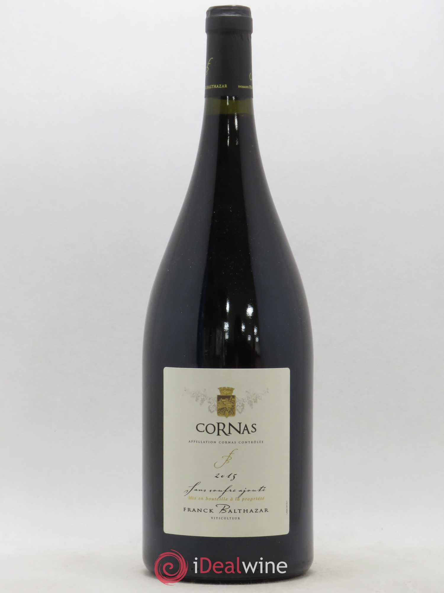 Cornas Cuvée sans soufre Franck Balthazar (Domaine) 2015 - Lot de 1 magnum - 0