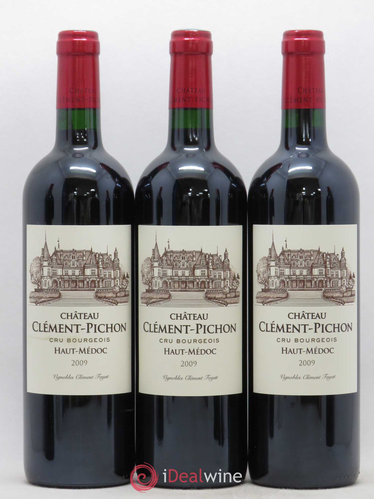 Château Clément-Pichon Cru Bourgeois 2009 - Lot de 5 bouteilles - 1
