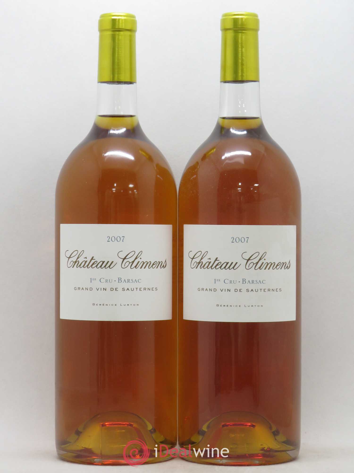 Château Climens 1er Grand Cru Classé 2007 - Lotto di 2 magnum - 0