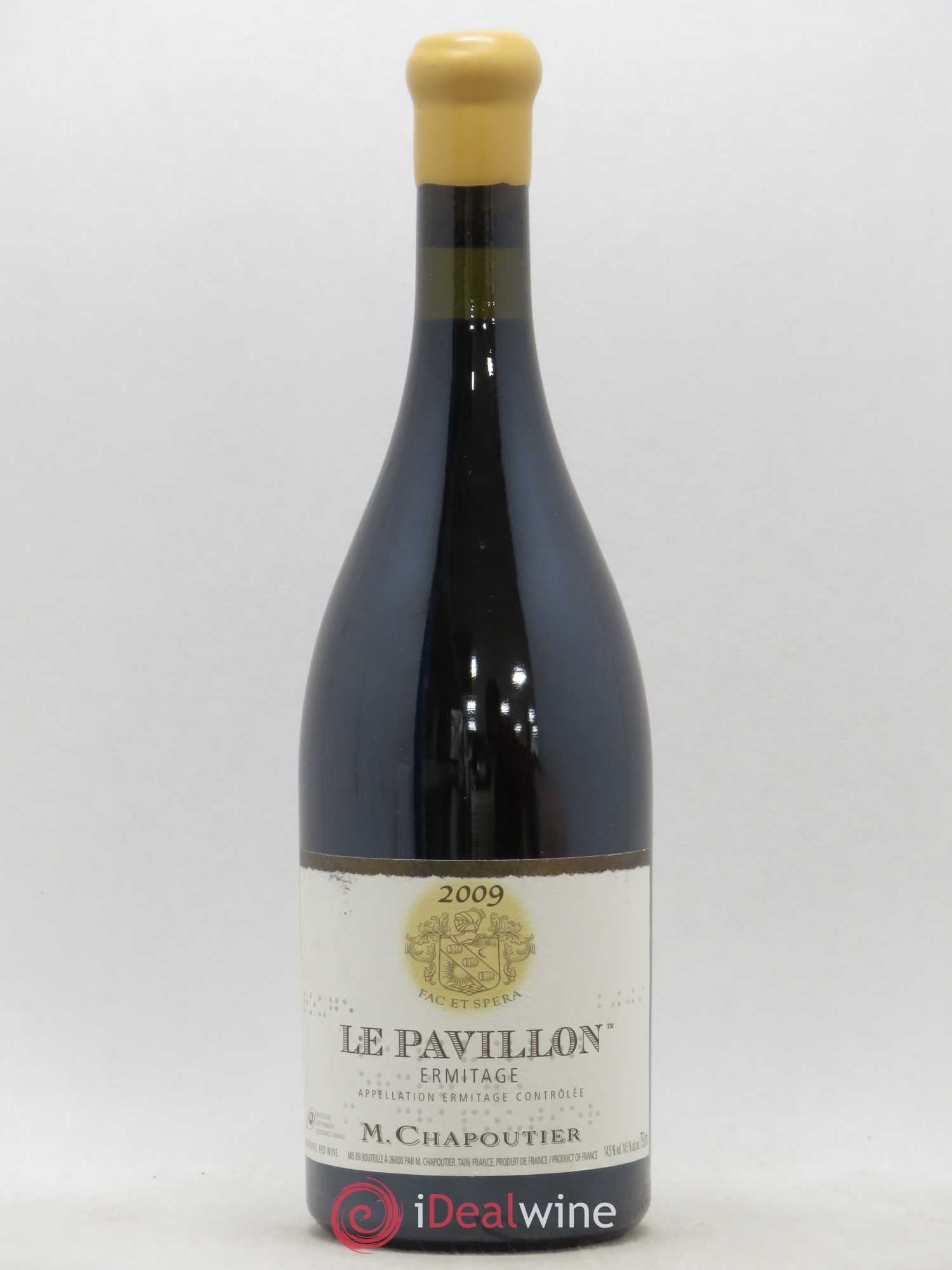Hermitage Ermitage Le Pavillon Chapoutier 2009 - Lot de 1 bouteille - 0
