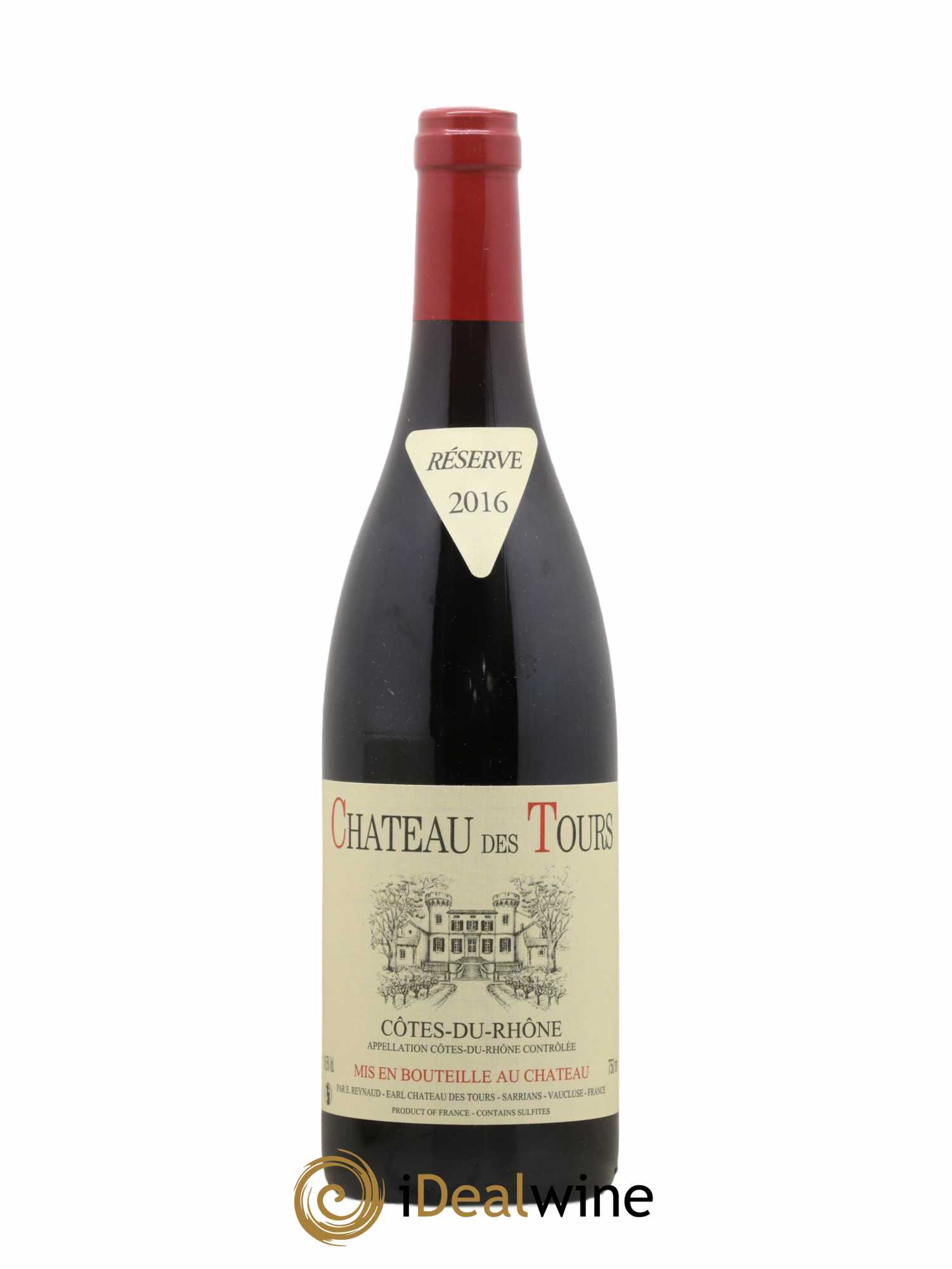 Côtes-du-Rhône Château des Tours Emmanuel Reynaud 2016 - Lot de 1 bouteille - 0
