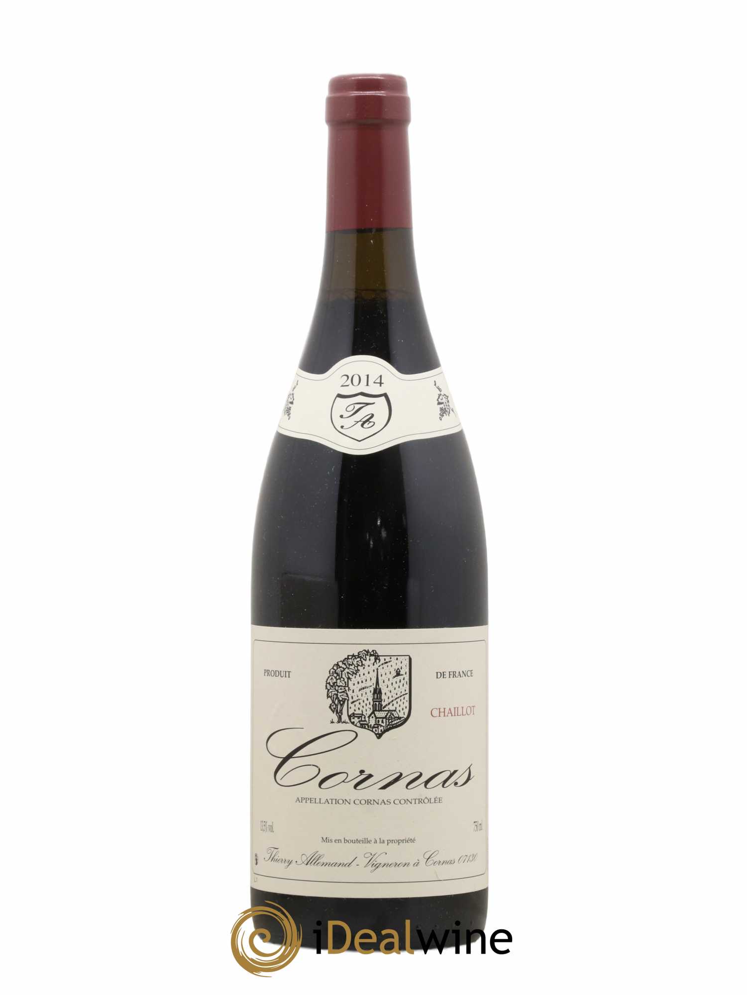 Cornas Chaillot Thierry Allemand 2014 - Lot de 1 bouteille - 0