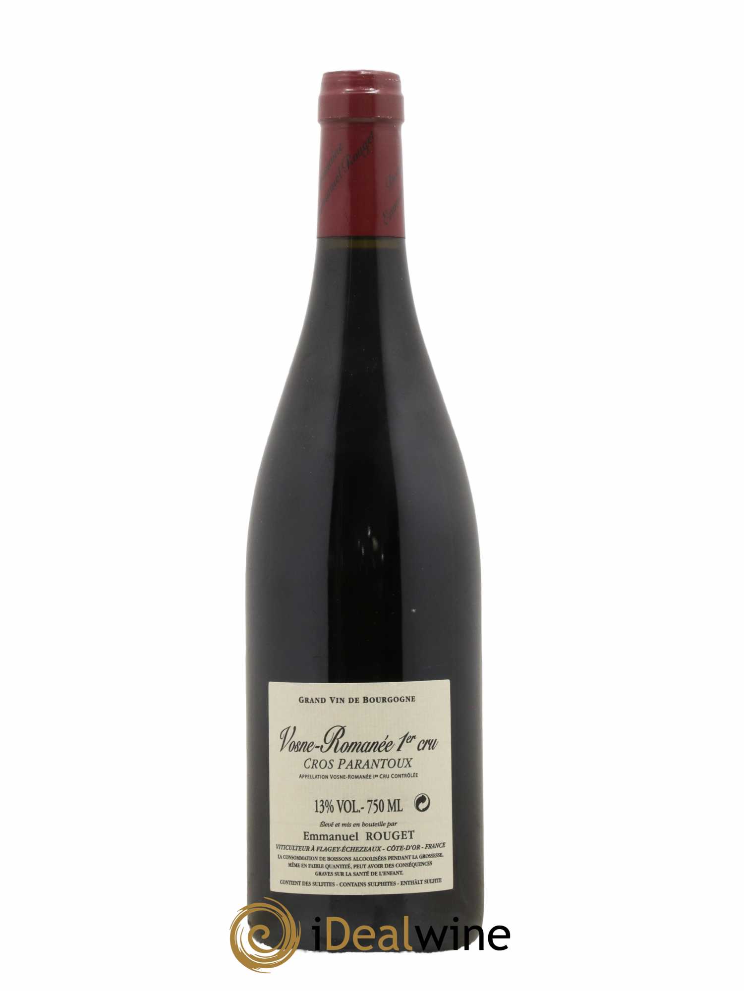 Vosne-Romanée 1er Cru Cros Parantoux Emmanuel Rouget 2013 - Lot de 1 bouteille - 1