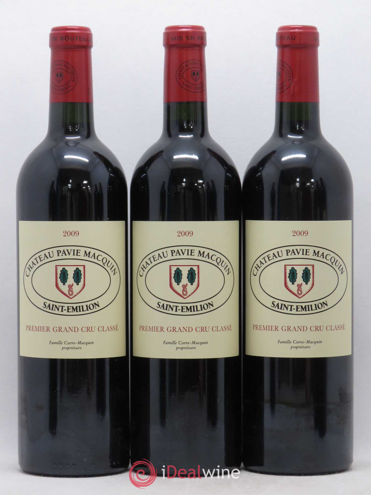 Château Pavie Macquin 1er Grand Cru Classé B 2009 - Lot de 6 bouteilles - 1