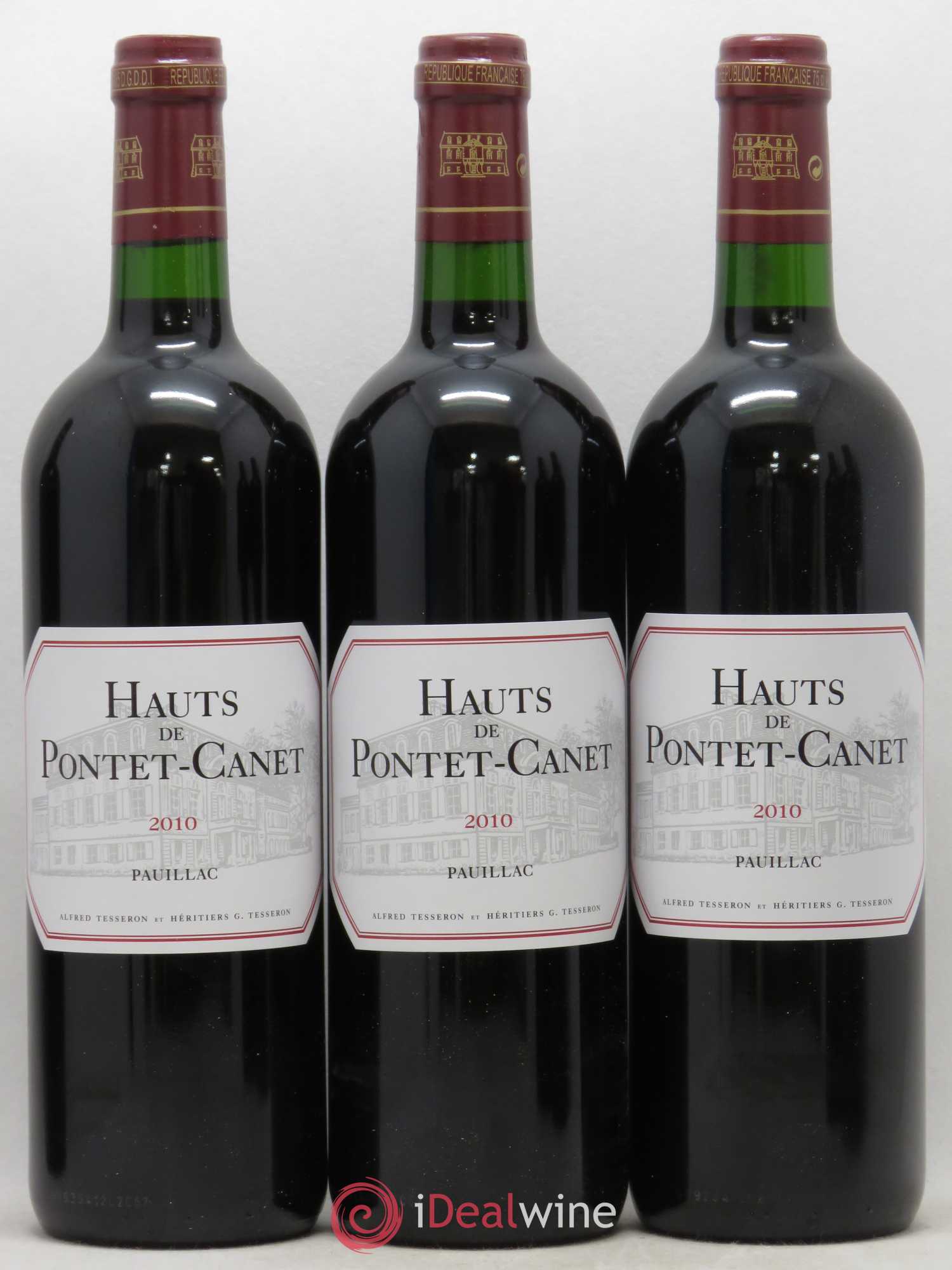Les Hauts de Pontet-Canet Second Vin 2010 - Lot de 6 bouteilles - 1