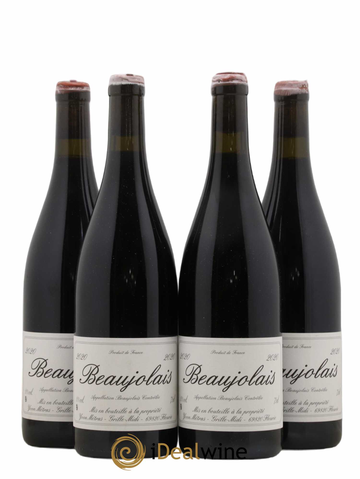 Beaujolais Yvon Métras 2020 - Lot de 4 bouteilles - 0