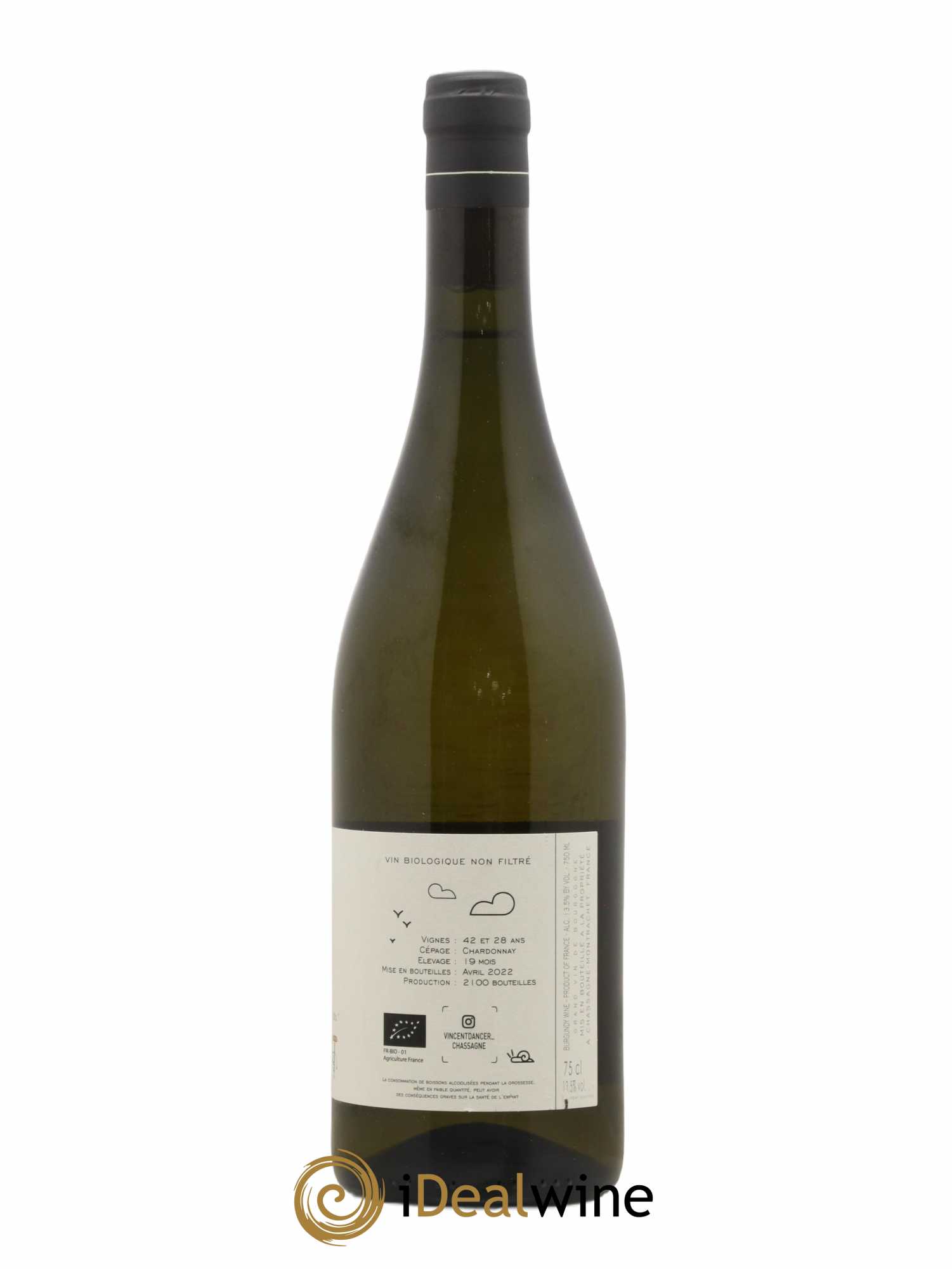 Chassagne-Montrachet 1er Cru La Romanée Vincent Dancer 2020 - Lot de 1 bouteille - 1