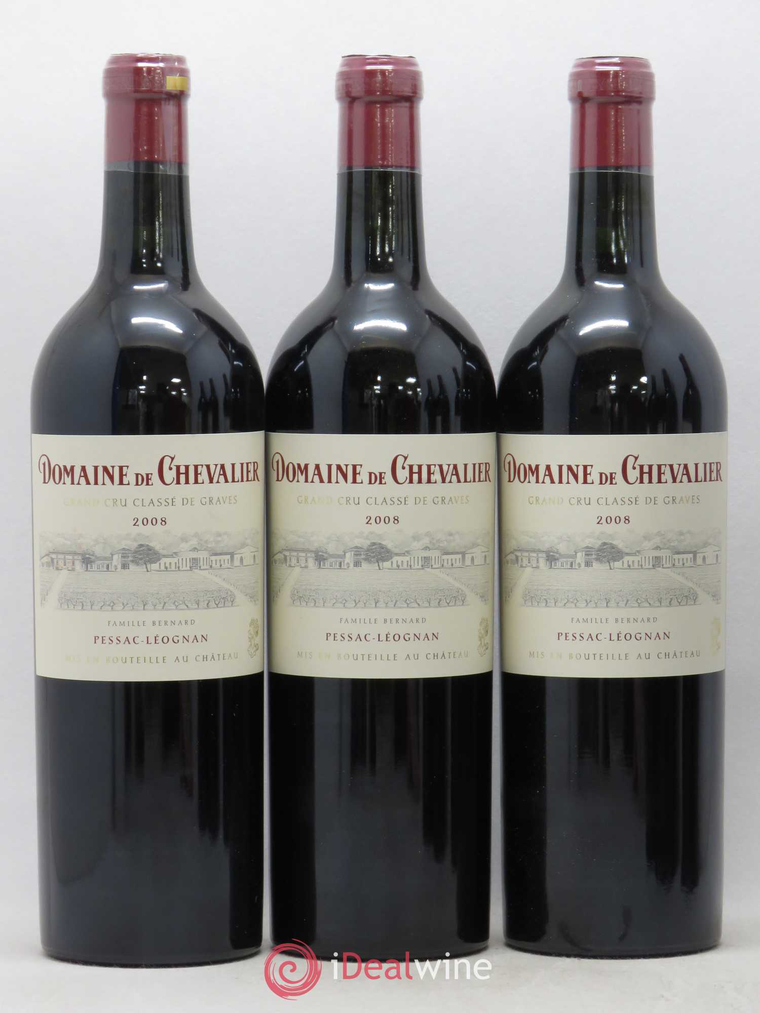 Domaine de Chevalier Cru Classé de Graves 2008 - Lot de 6 bouteilles - 1