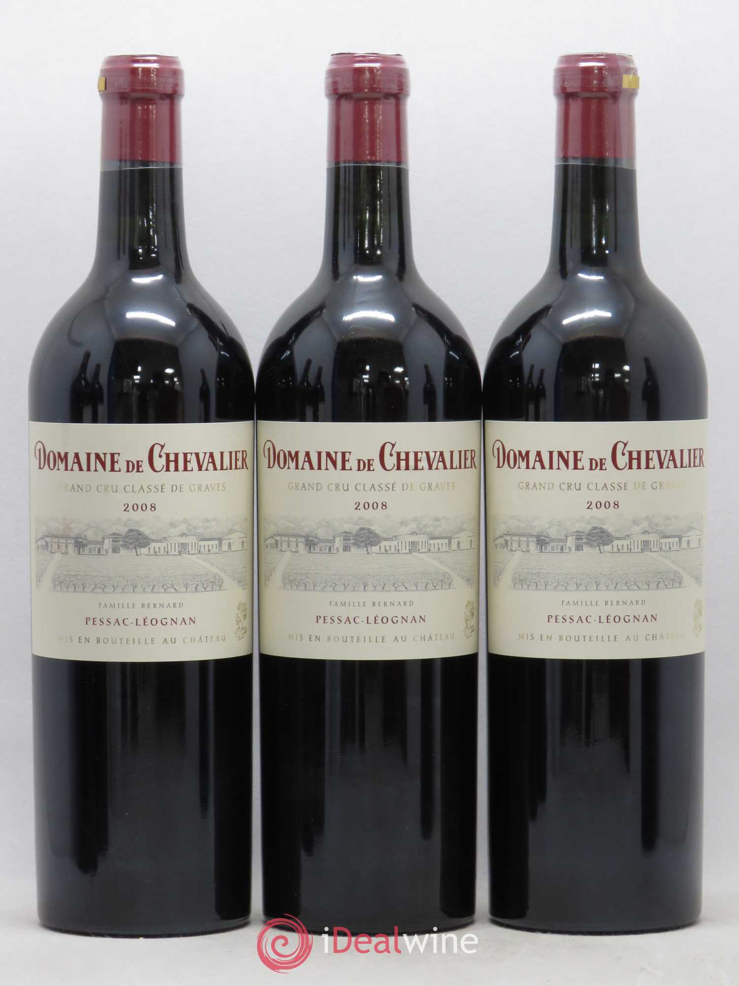 Domaine de Chevalier Cru Classé de Graves 2008 - Lot de 6 bouteilles - 2