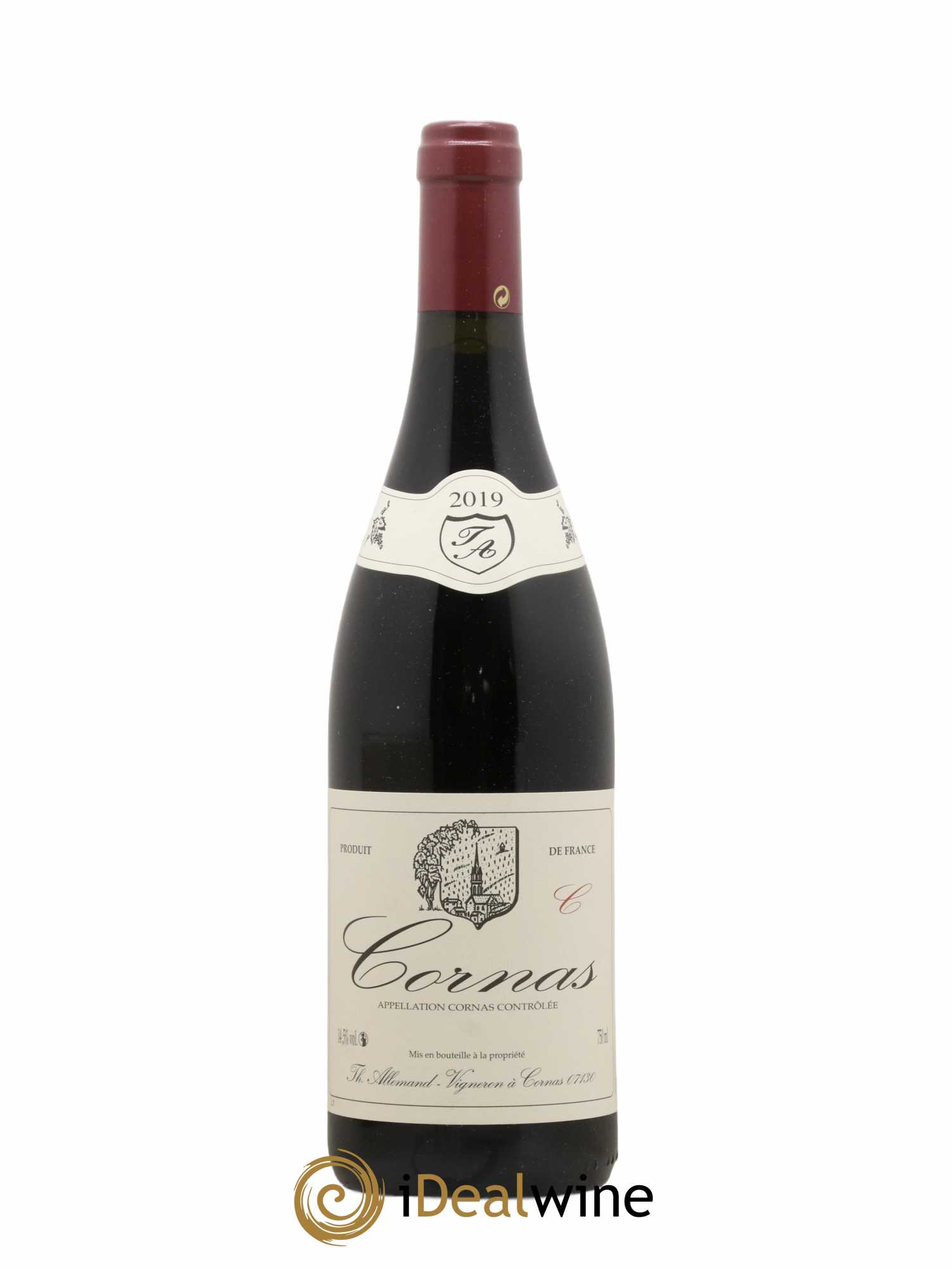 Cornas Chaillot Thierry Allemand 2019 - Lot de 1 bouteille - 0