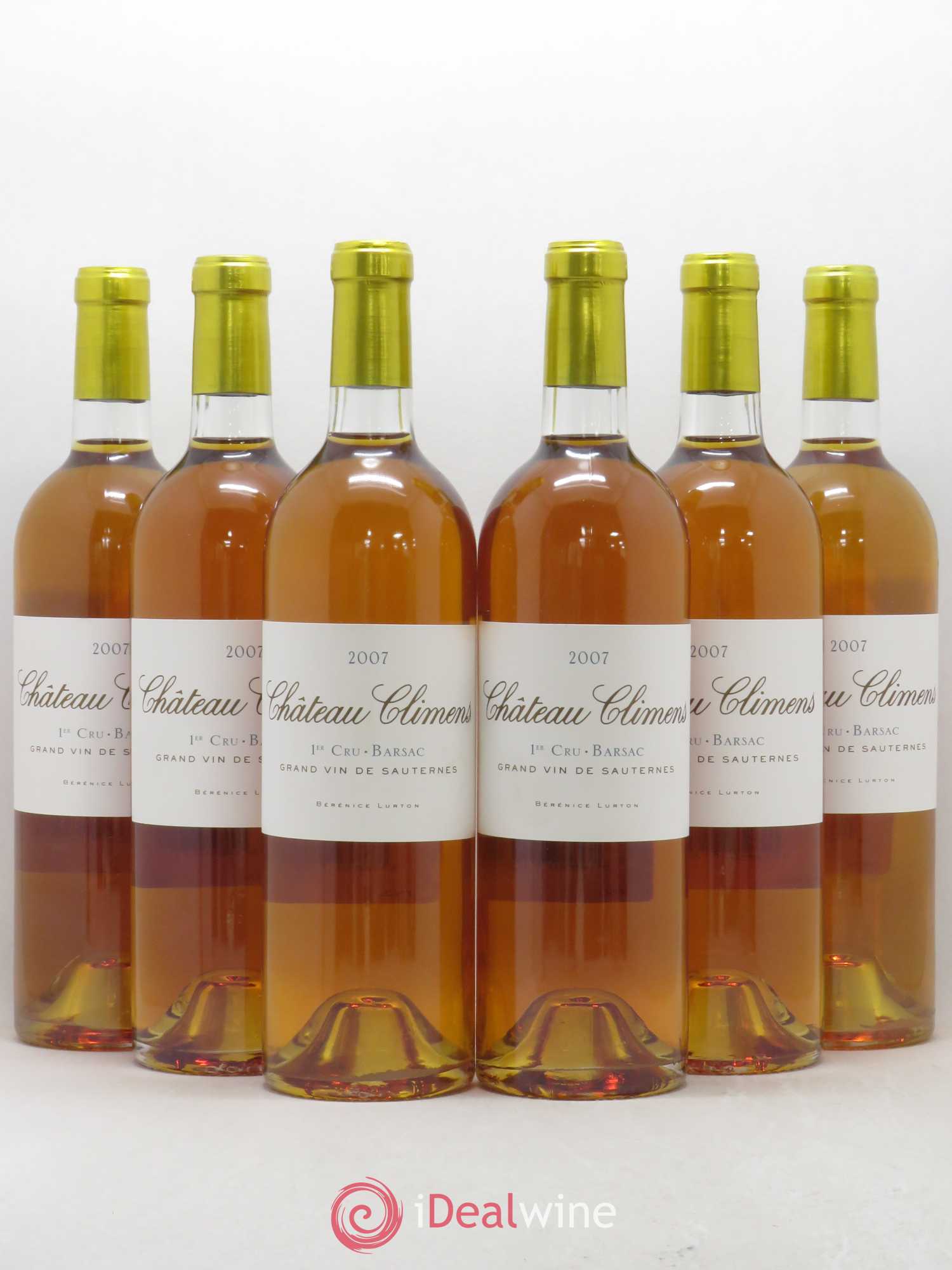 Château Climens 1er Grand Cru Classé 2007 - Lotto di 6 bottiglie - 0