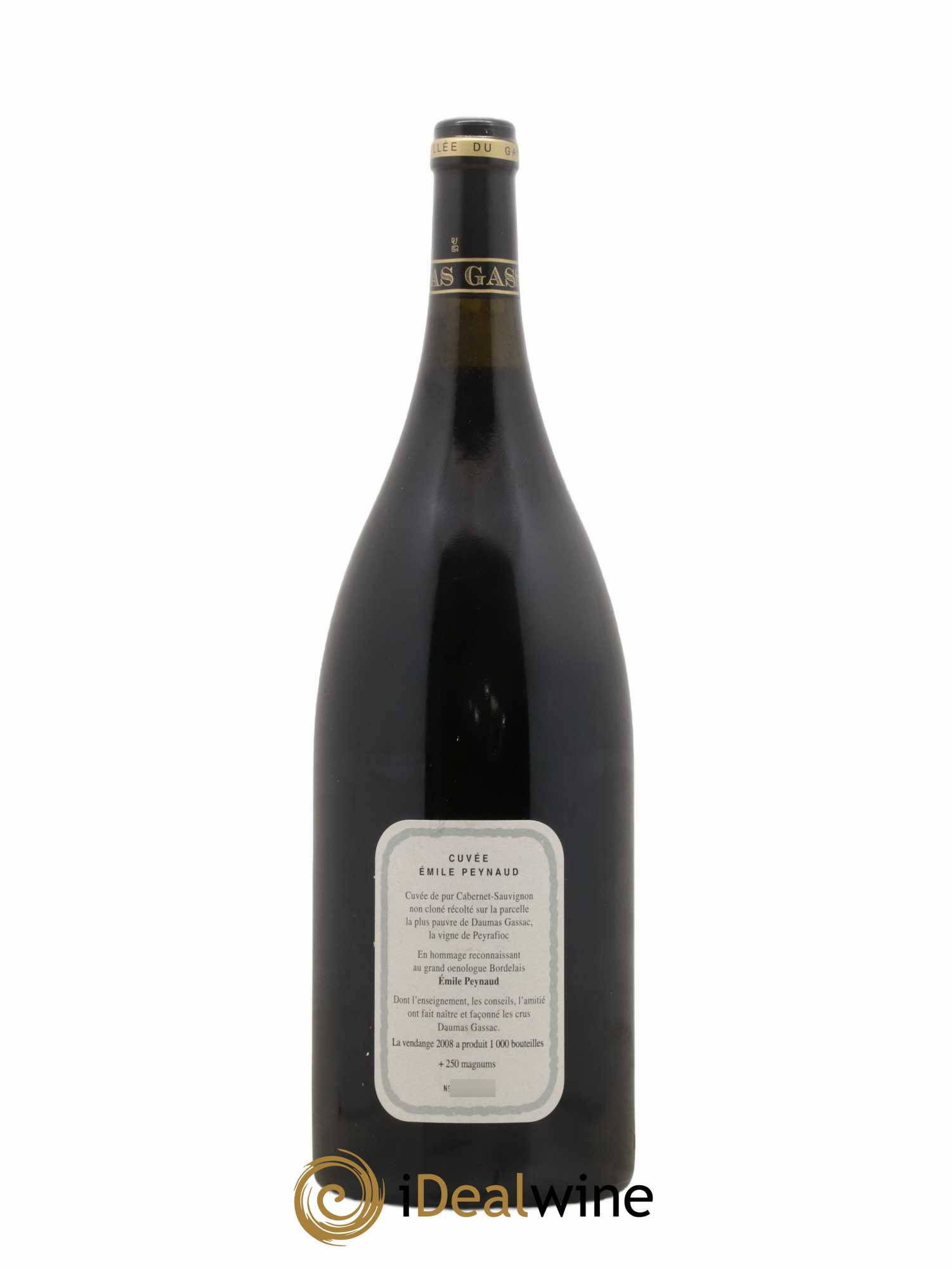 Pays d'Hérault Mas de Daumas Gassac Cuvée Emile Peynaud Famille Guibert de La Vaissière 2008 - Lot de 1 magnum - 1