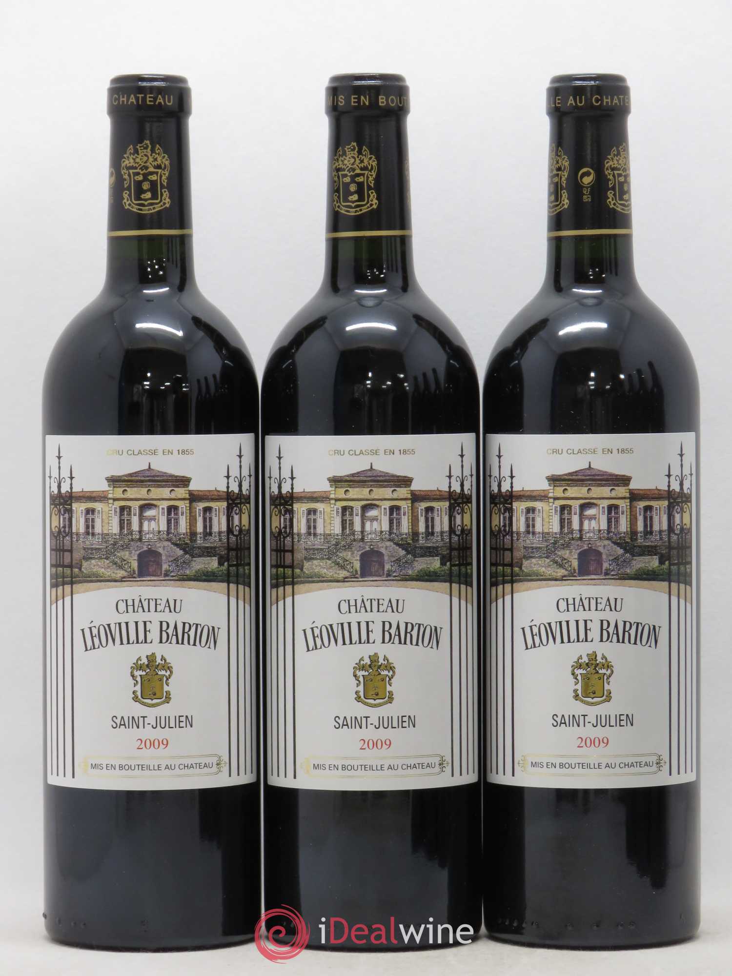 Château Léoville Barton 2ème Grand Cru Classé 2009 - Lot de 6 bouteilles - 1