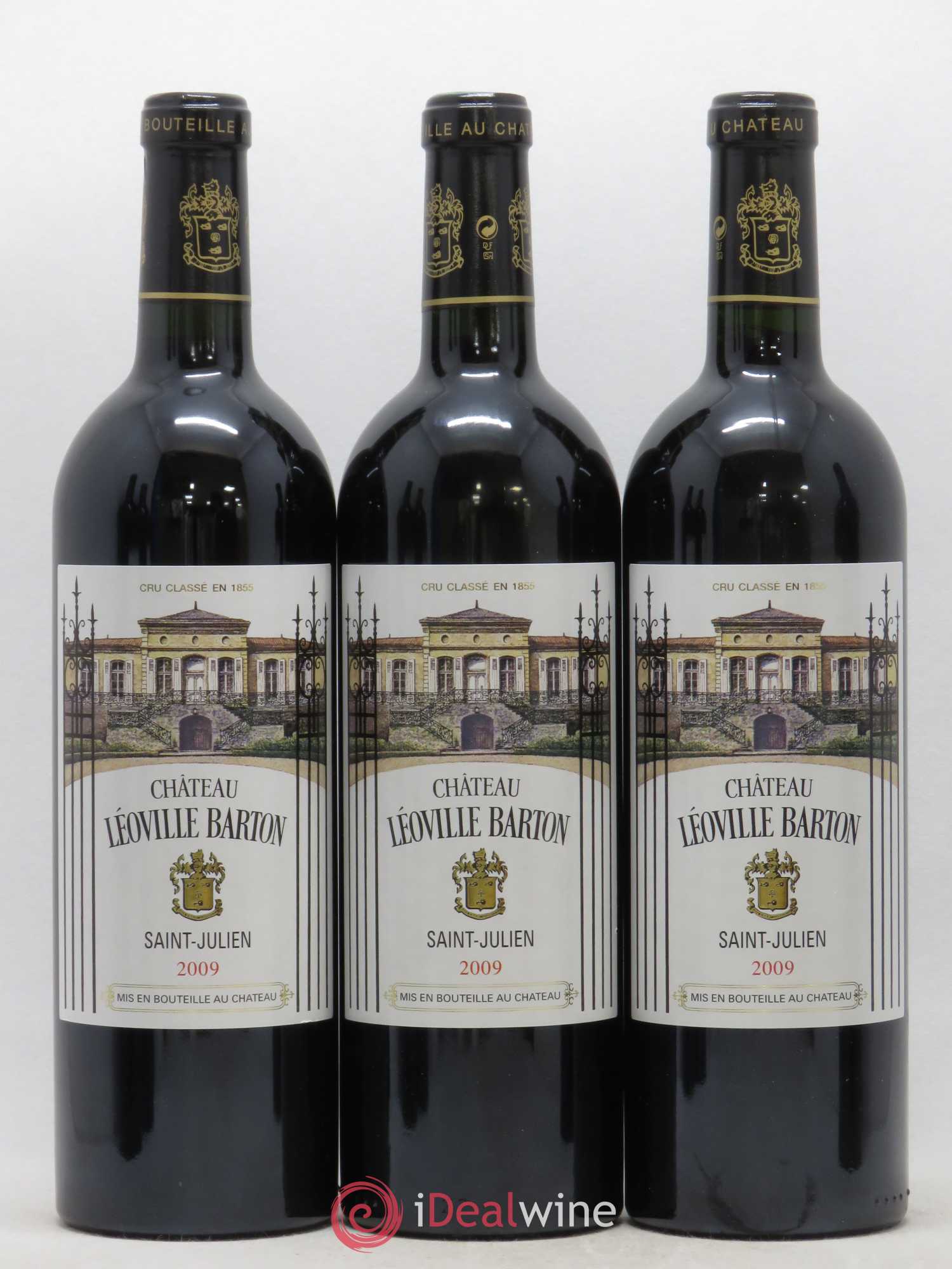 Château Léoville Barton 2ème Grand Cru Classé 2009 - Lot de 6 bouteilles - 2
