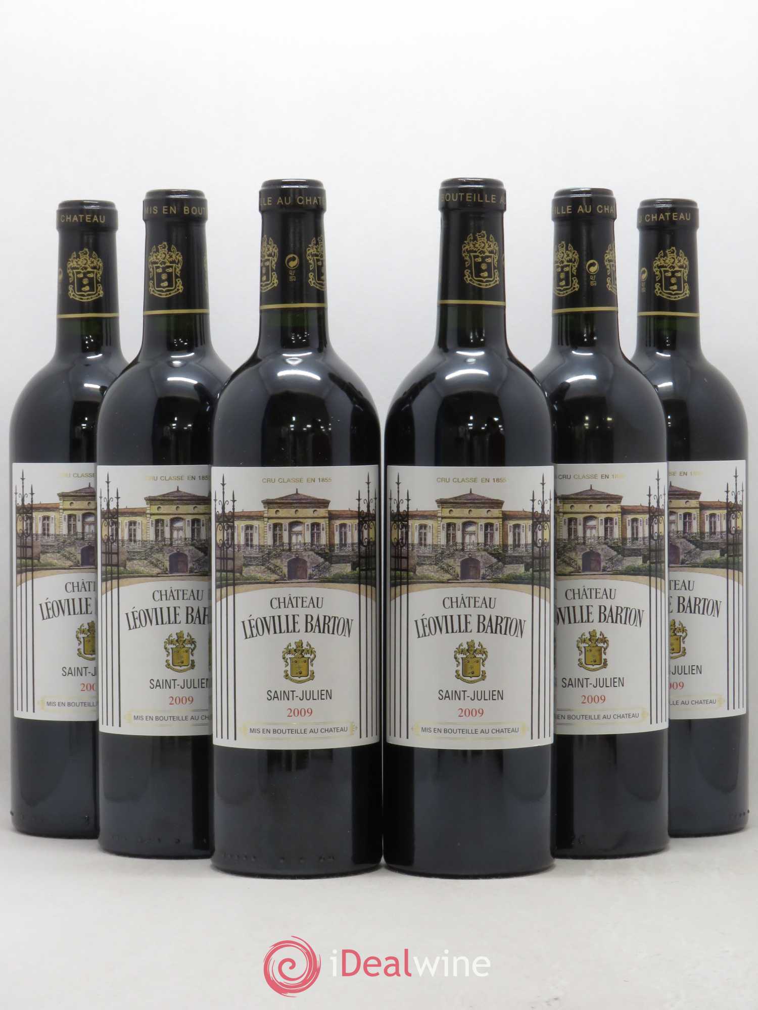 Château Léoville Barton 2ème Grand Cru Classé 2009 - Lot de 6 bouteilles - 0