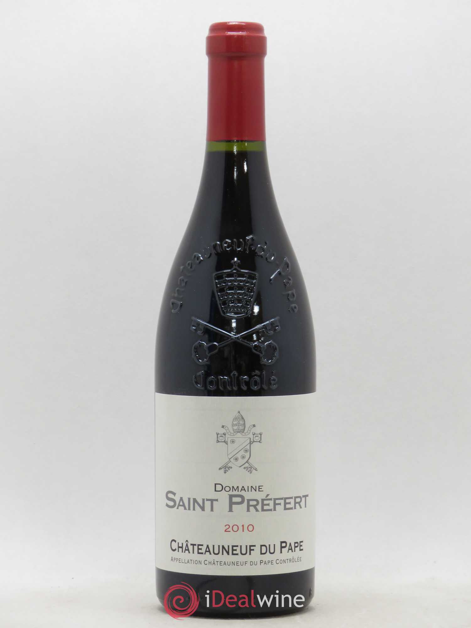Châteauneuf-du-Pape Domaine Saint-Préfert 2010 - Lot de 1 bouteille - 0