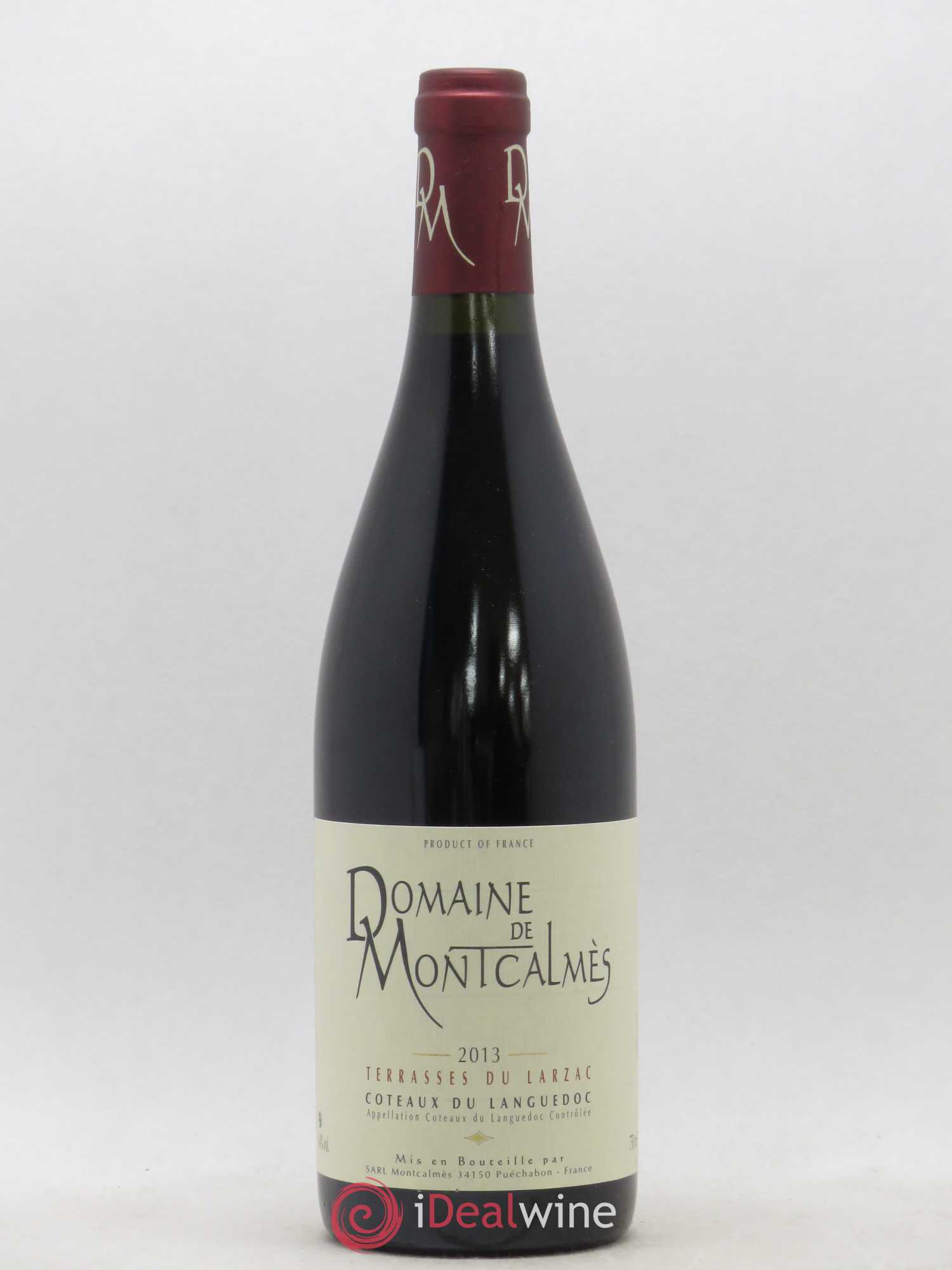 Terrasses du Larzac Domaine de Montcalmès Frédéric Pourtalié 2013 - Lot de 1 bouteille - 0