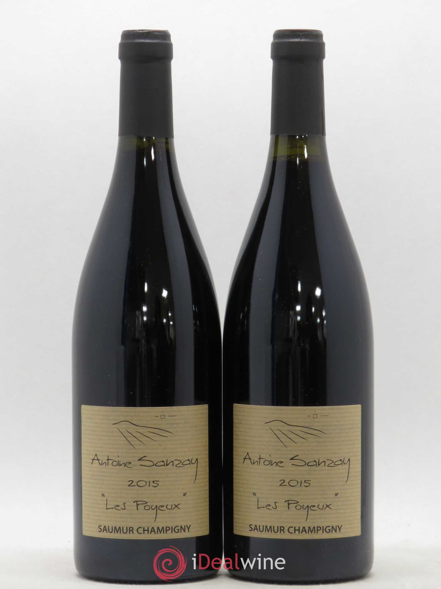 Saumur-Champigny Les Poyeux Antoine Sanzay 2015 - Lot de 2 bouteilles - 0