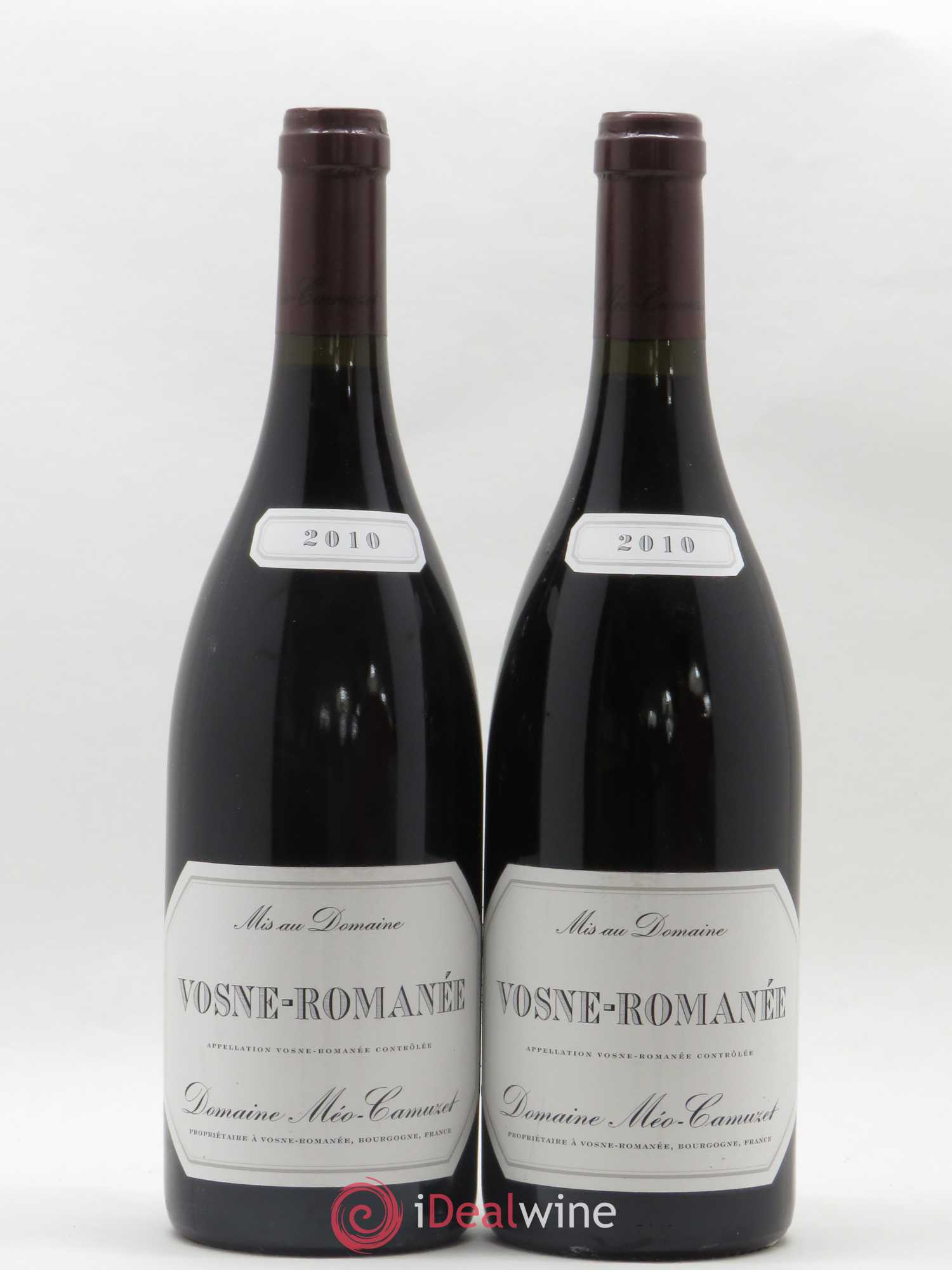 Vosne-Romanée Méo-Camuzet (Domaine) 2010 - Lot de 2 bouteilles - 0