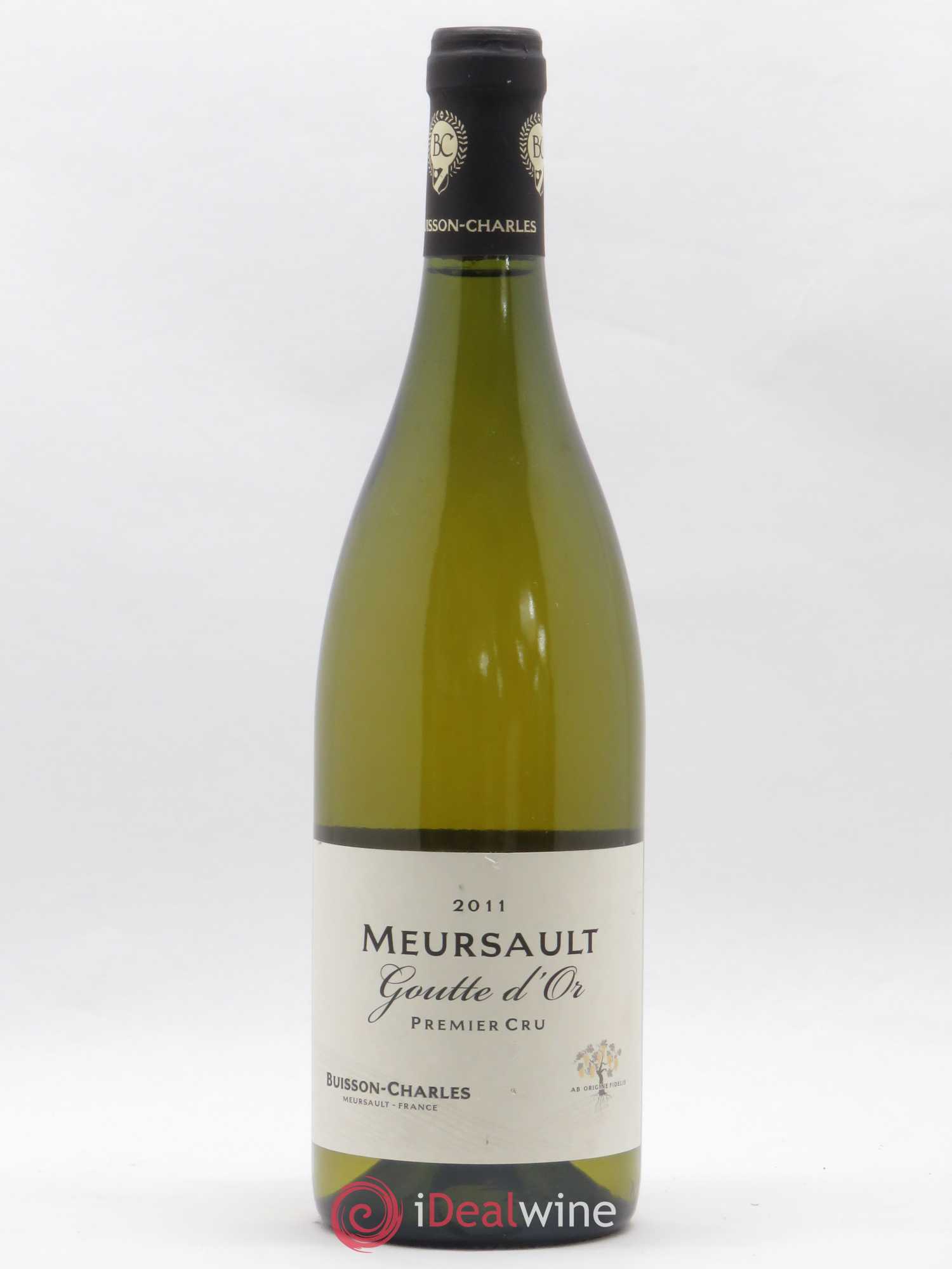 Meursault 1er Cru Goutte d'Or Buisson-Charles (Domaine) 2011 - Lot de 1 bouteille - 0