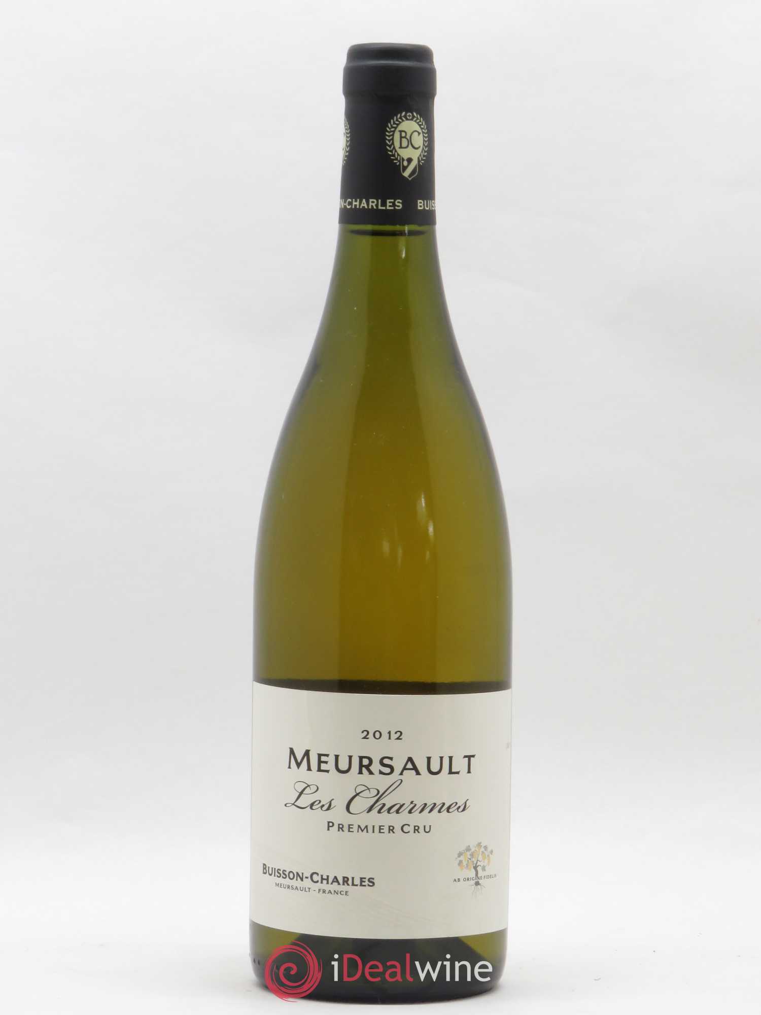 Meursault 1er Cru Les Charmes Domaine Buisson-Charles 2012 - Posten von 1 Flasche - 0