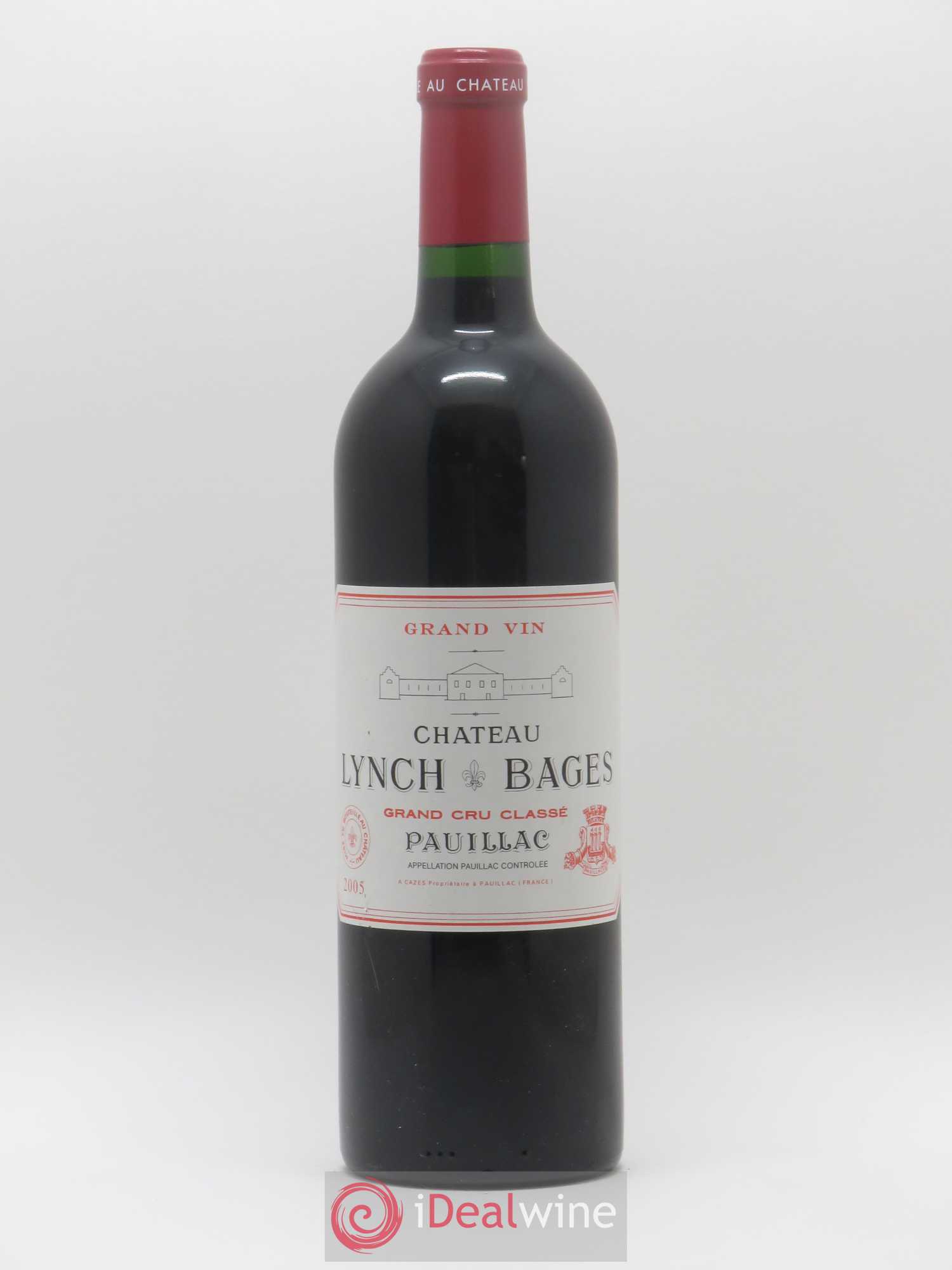 Château Lynch Bages 5ème Grand Cru Classé 2005 - Lot de 1 bouteille - 0